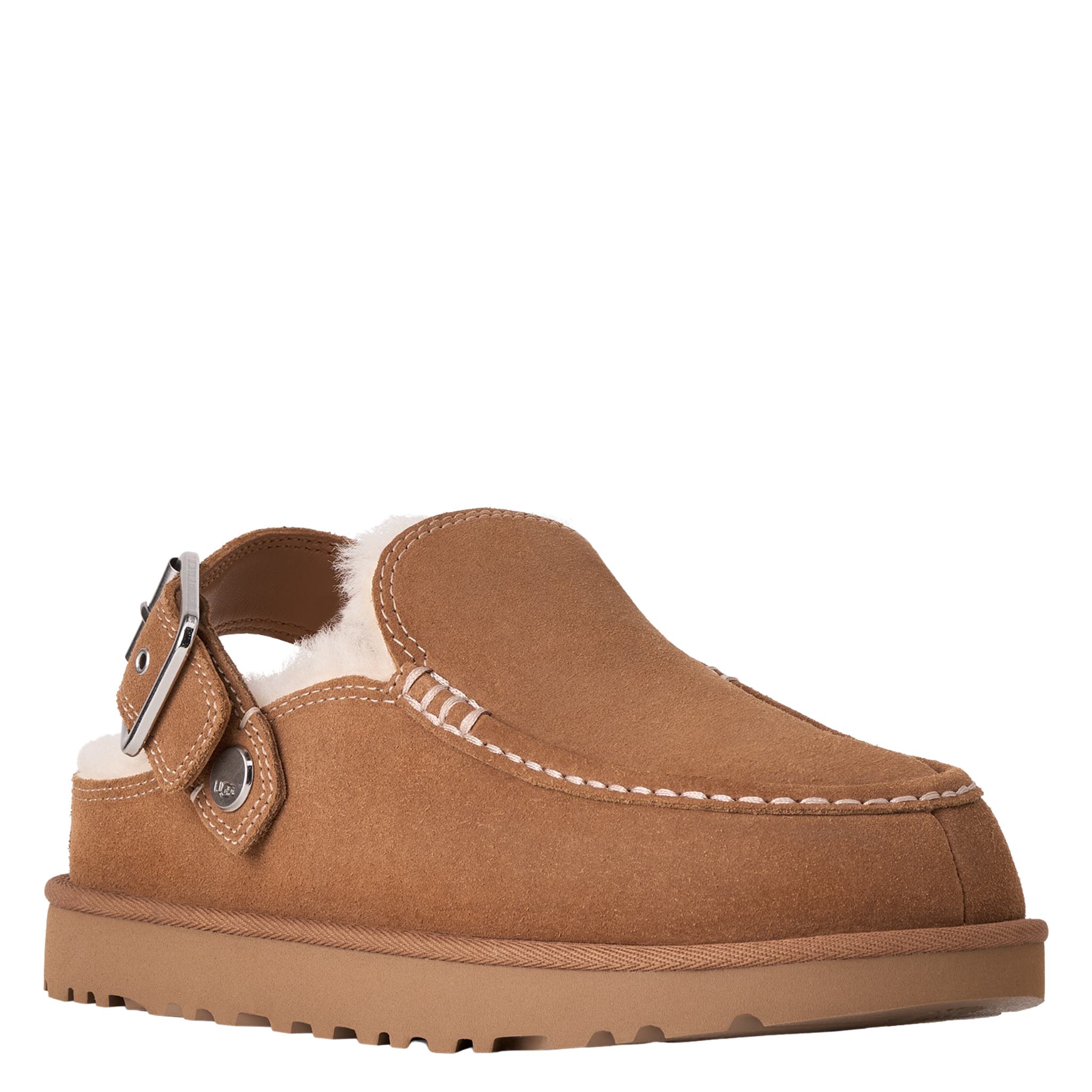 Womens UGG Chestnut Goldenstar Evelina Clogs