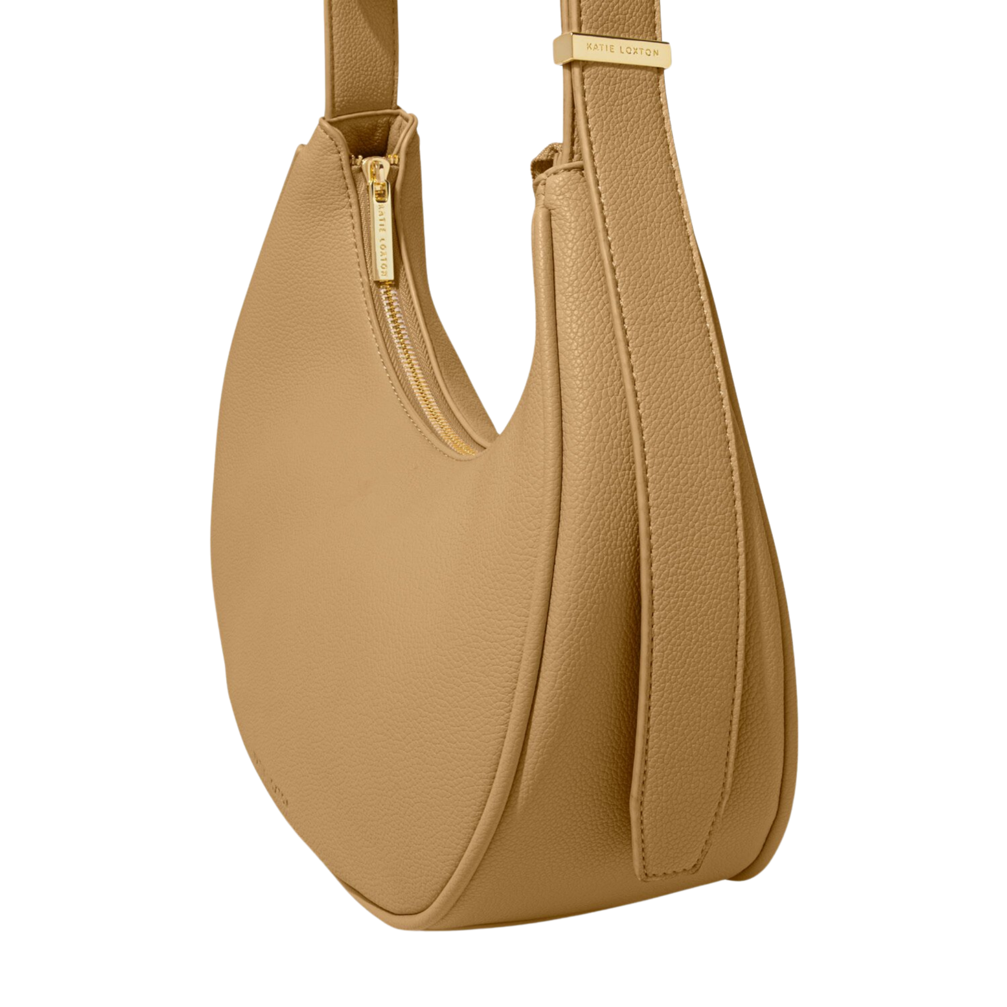 Womens Katie Loxton Camel Fearne Scoop Shoulder Bag