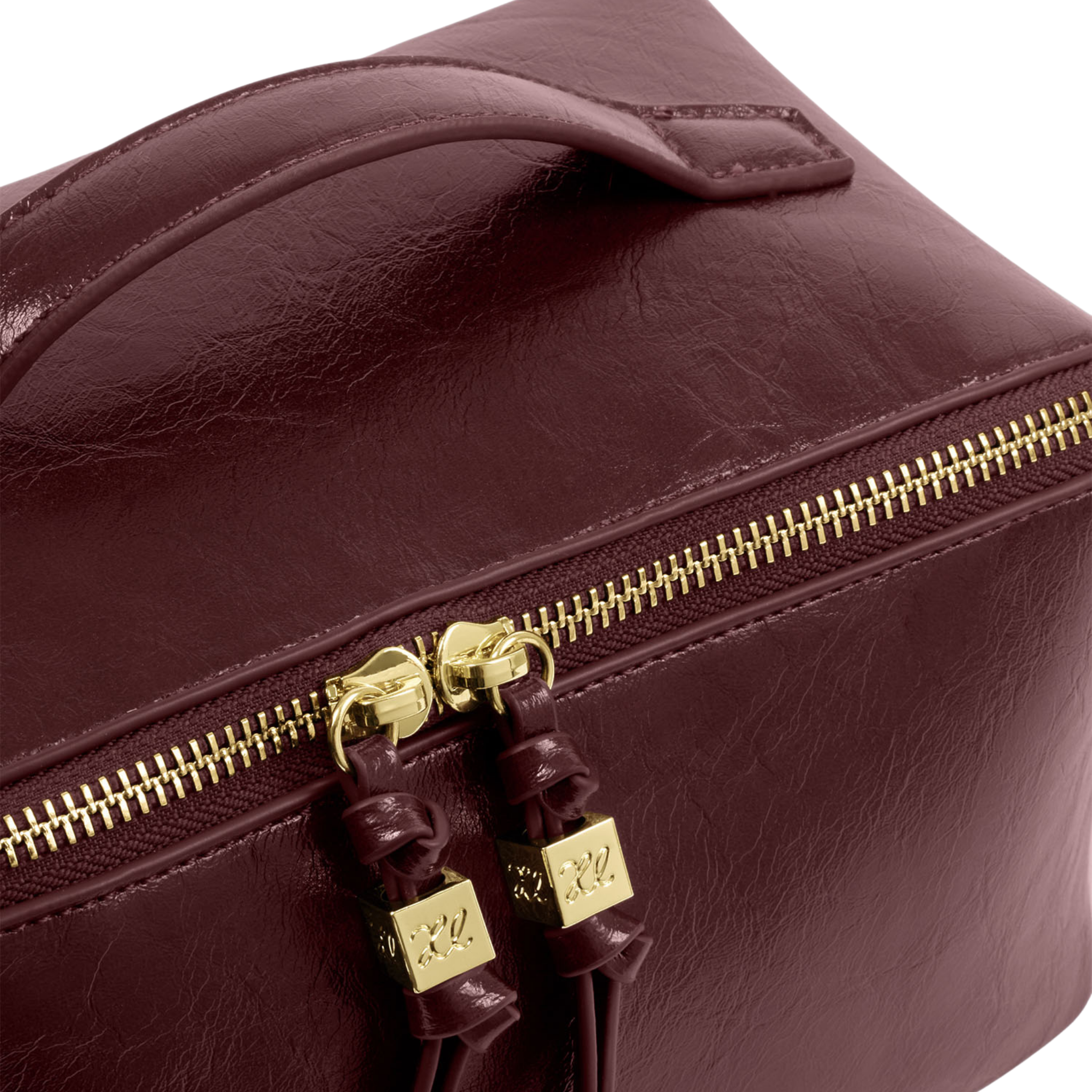 Womens Katie Loxton Cherry Crackle Soho Medium Make-Up Bag