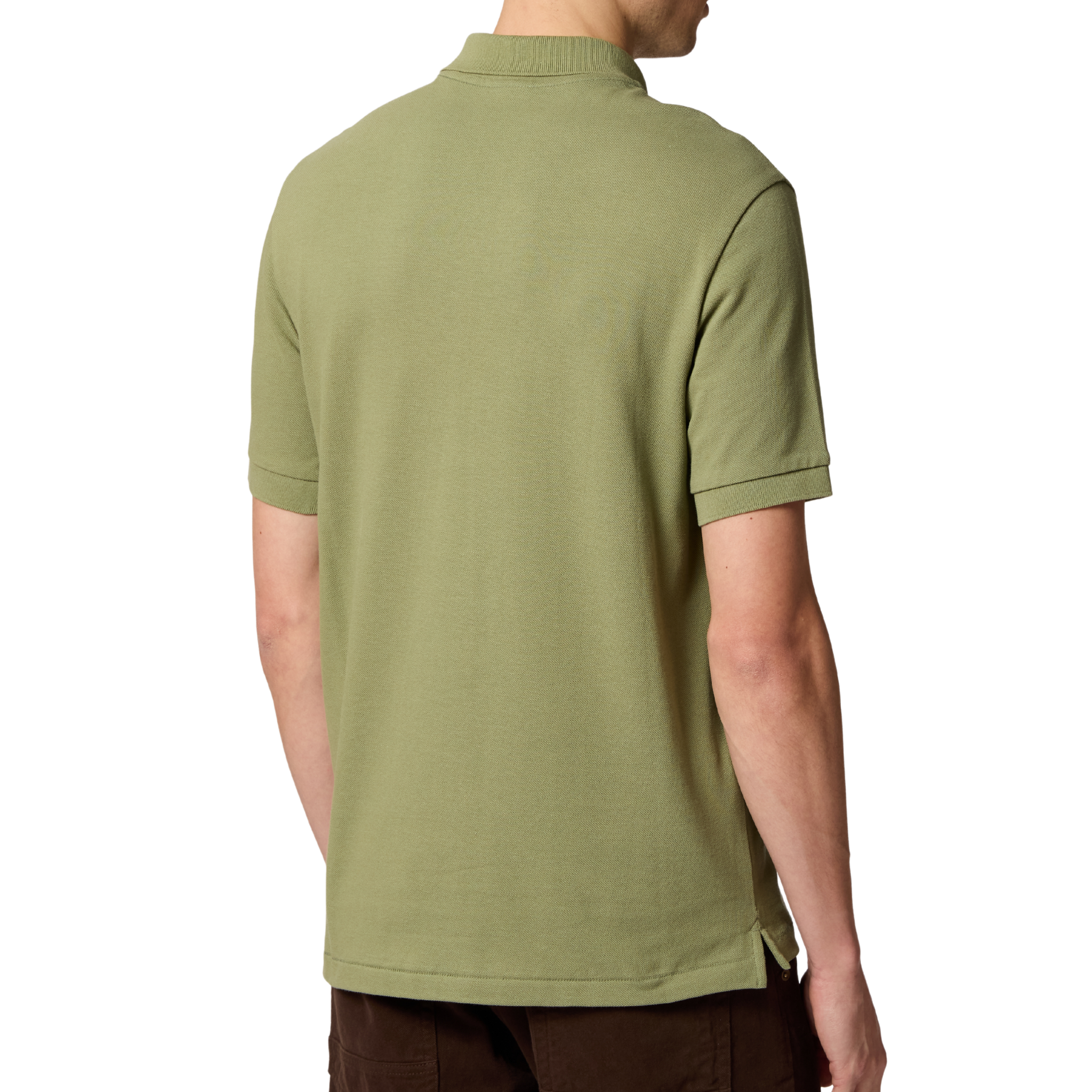 Mens Paul Smith Green Zebra Badge Reg Fit S/s Polo