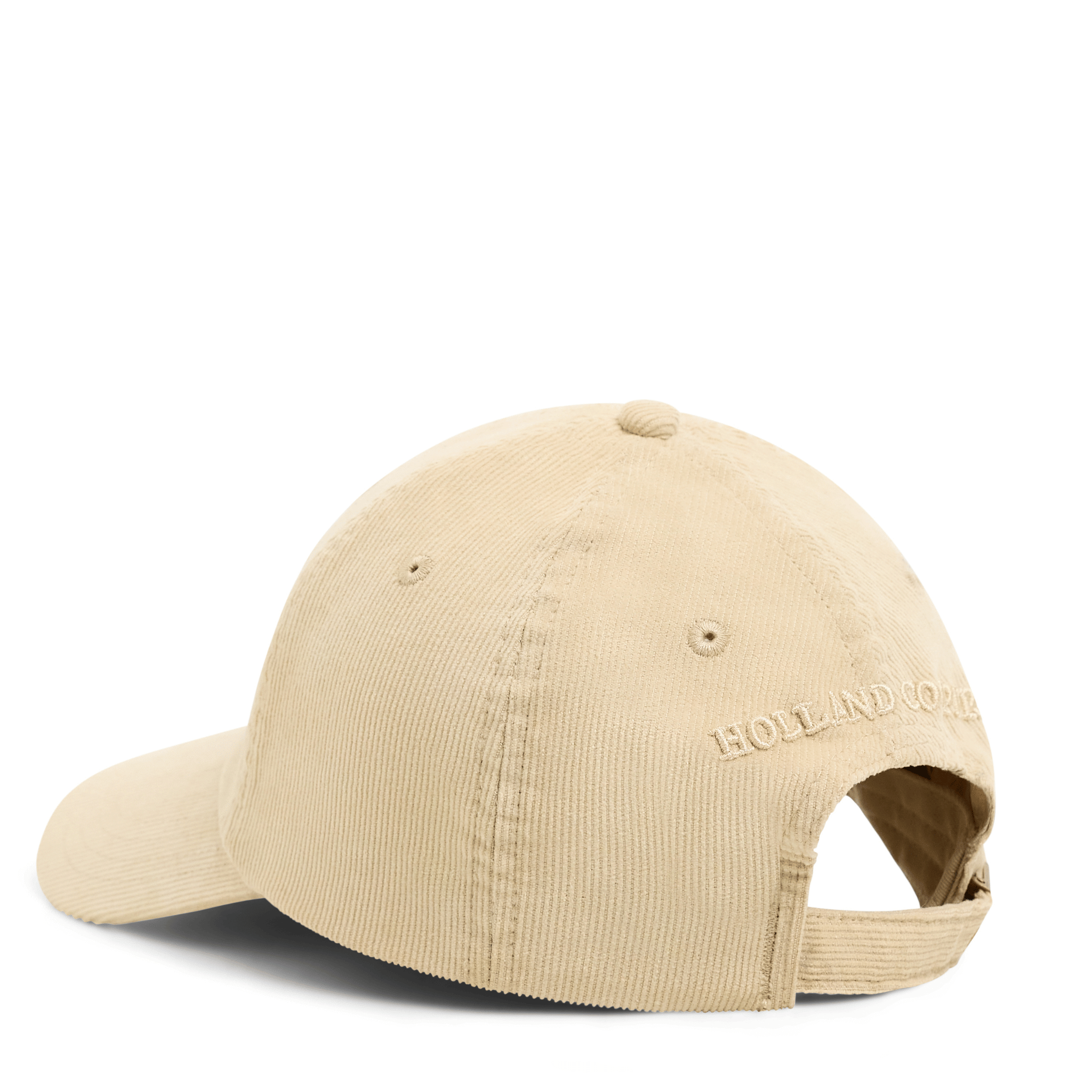 Womens Holland Cooper Latte Corduroy Heraldic Cap