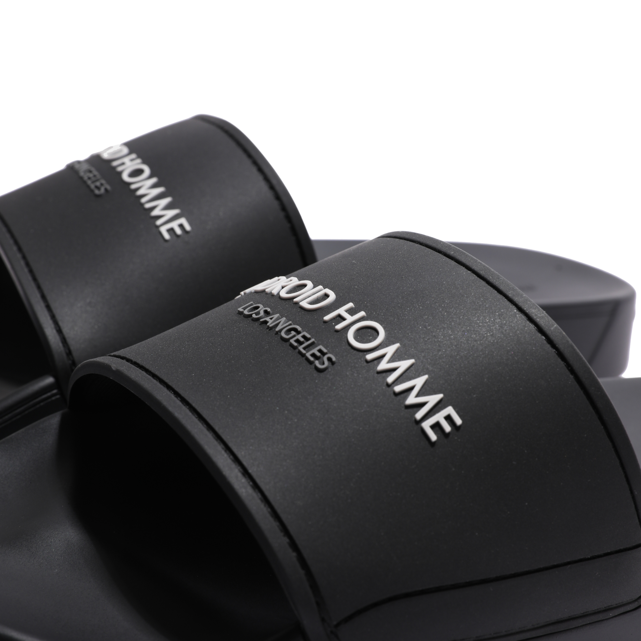 Mens Android Homme Black Laguna Beach Slides