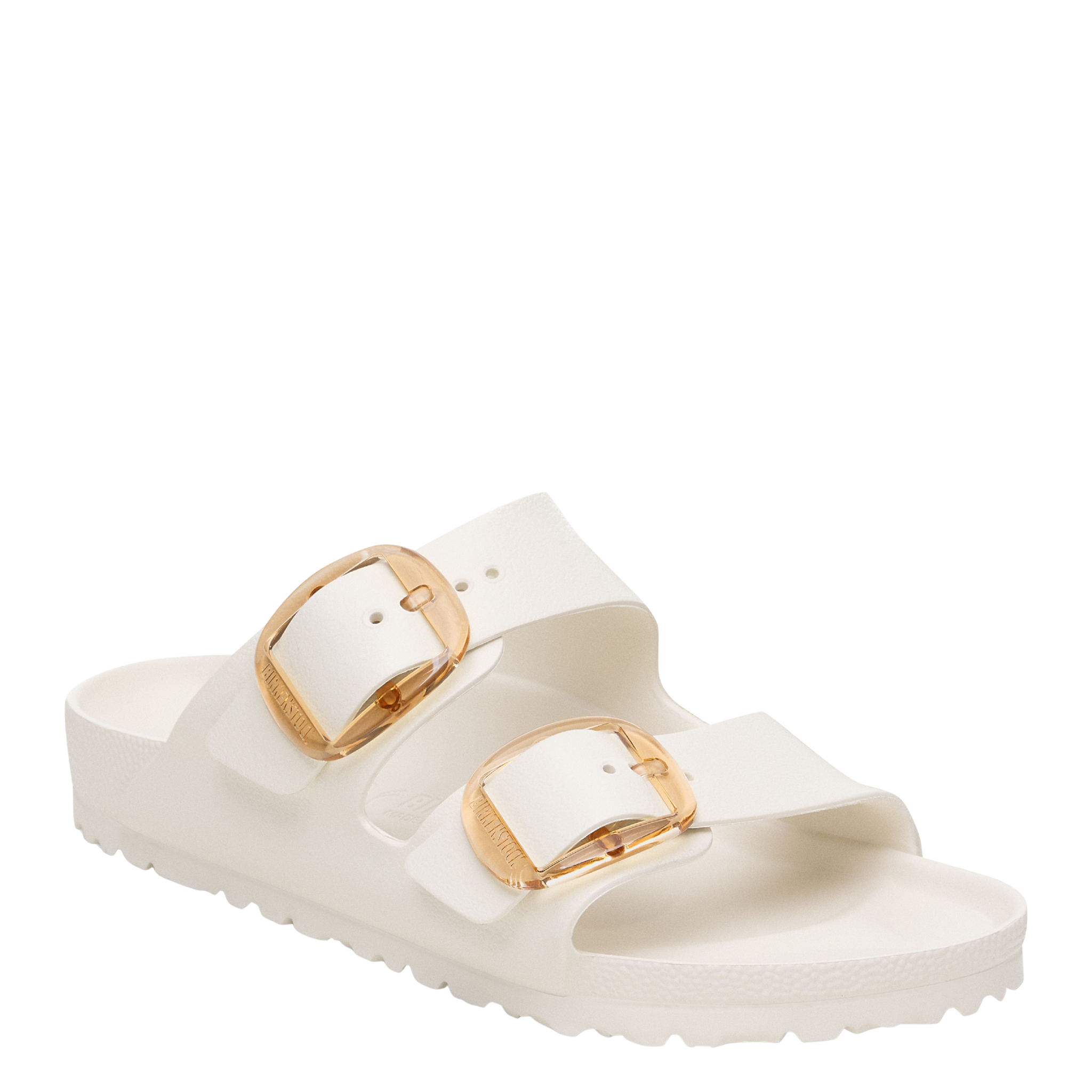 Womens Birkenstock Eggshell Arizona Big Buckle EVA Sandals
