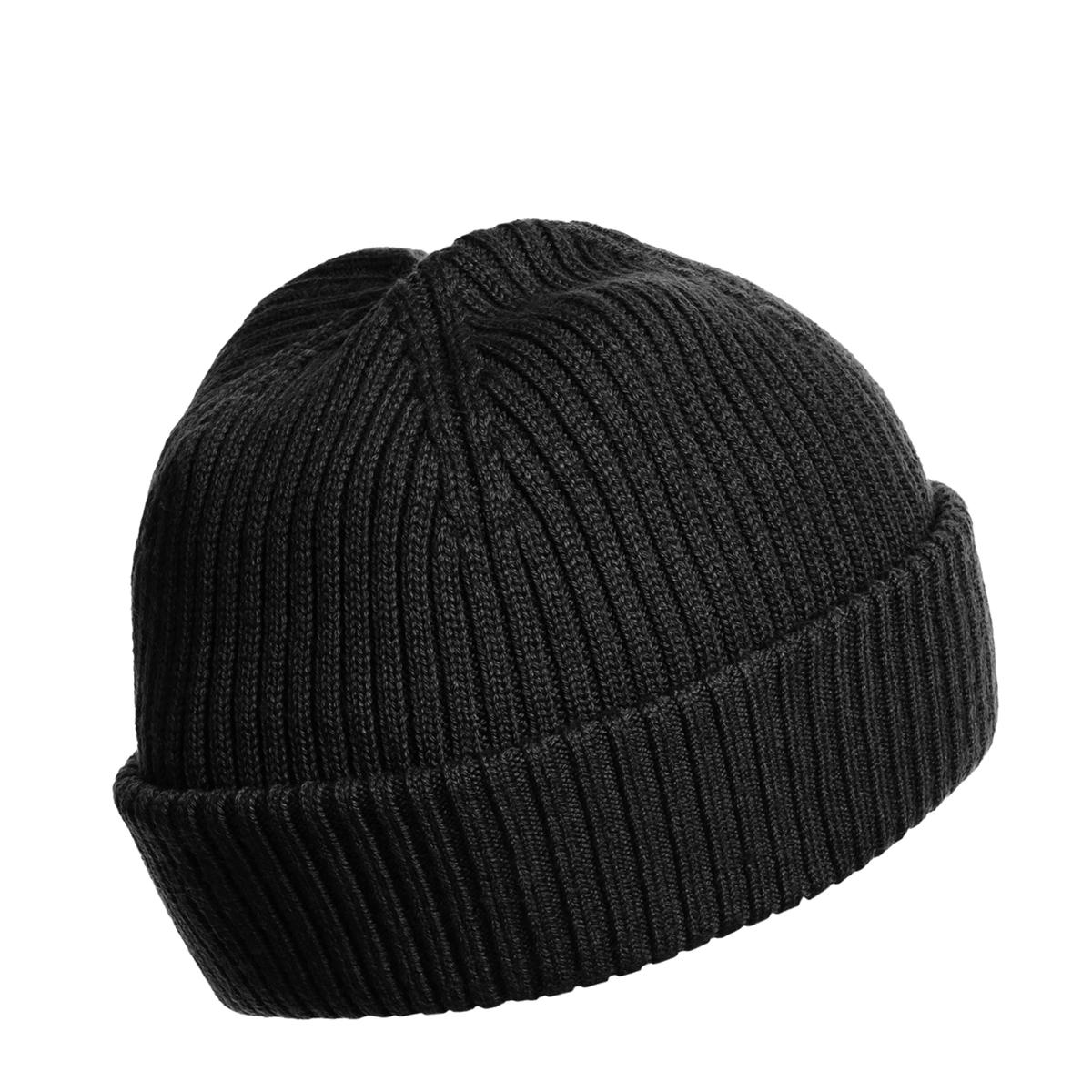 Mens Parajumpers Black Matio Knitted Beanie