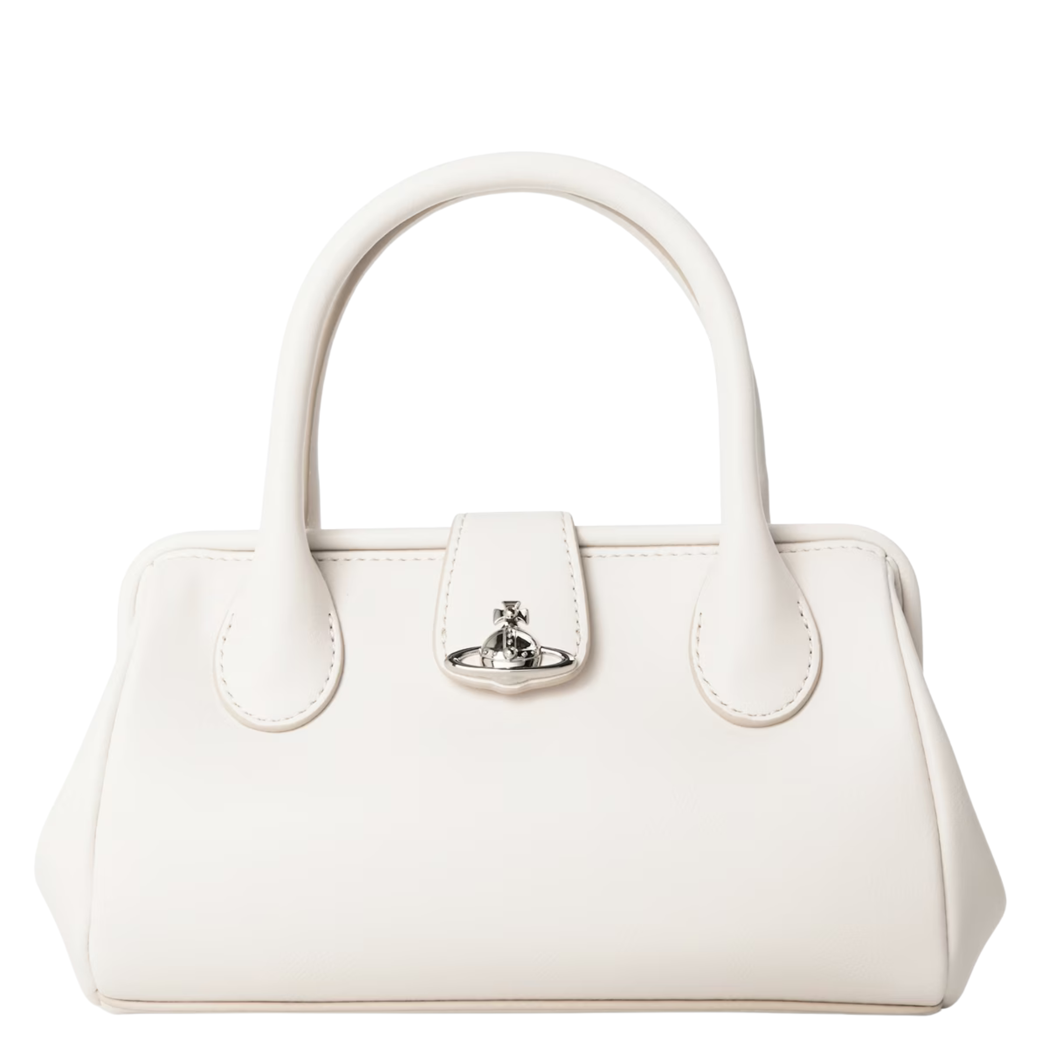 Womens Vivienne Westwood White Pamela PU Smooth Small Bag