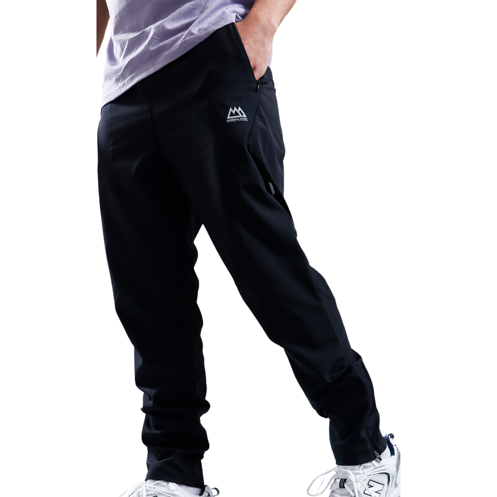 Mens Marshall Artist Black Strike Track Pants