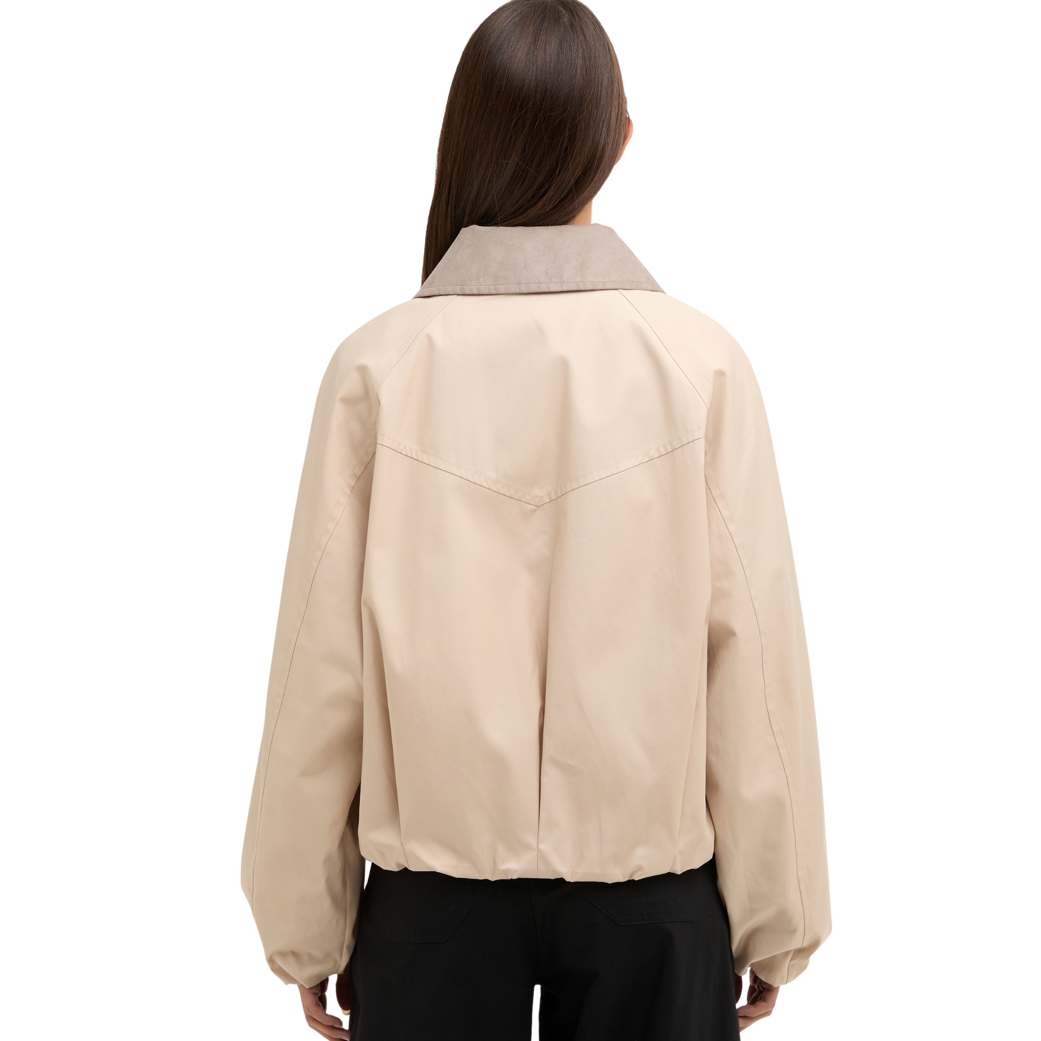 Womens Barbour International Cement Ozara Casual Jacket