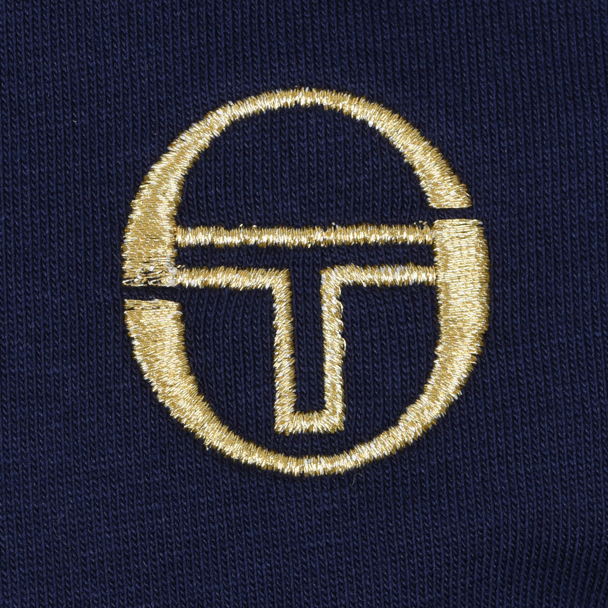 Mens Sergio Tacchini Maritime Blue/Gardenia Rainer S/s T Shirt