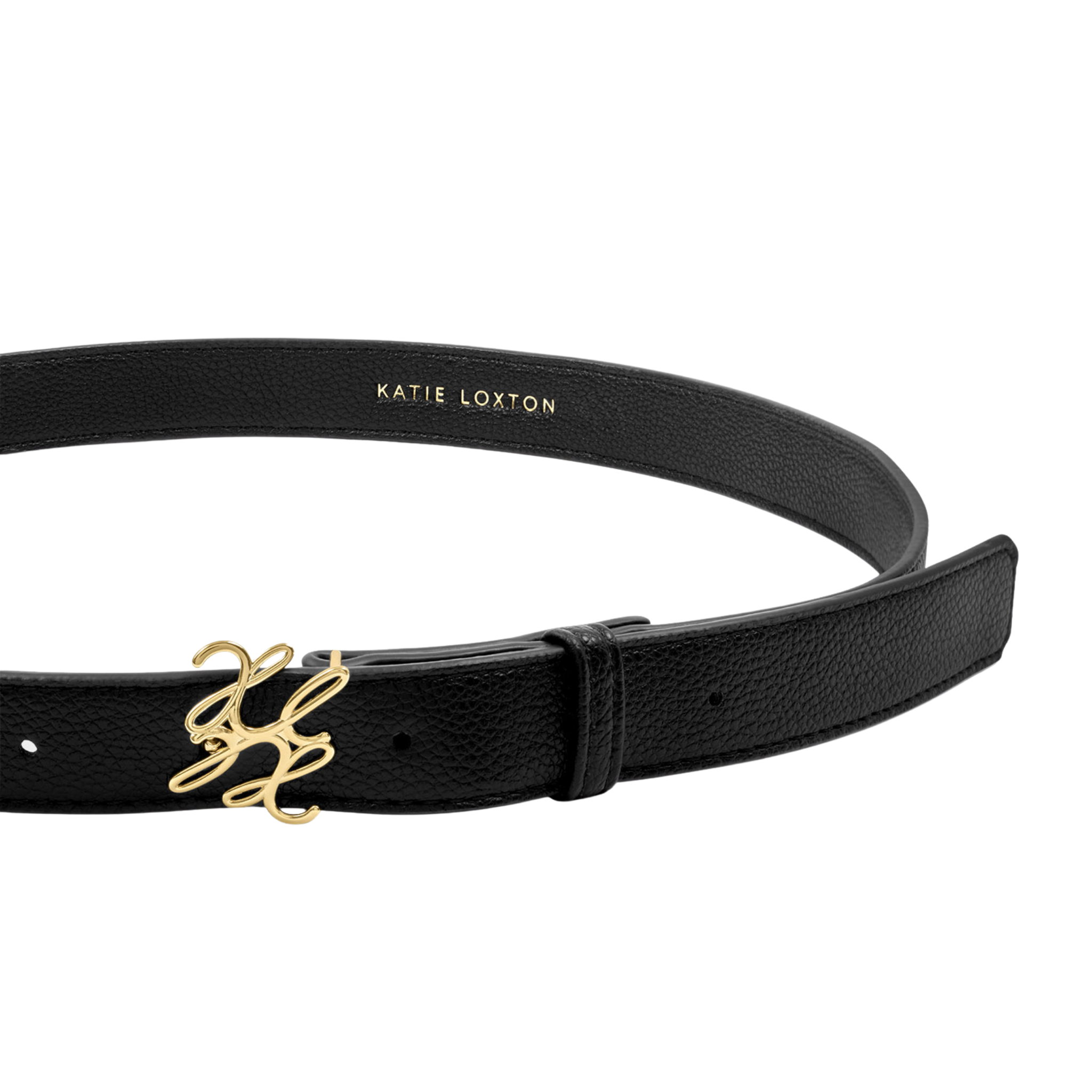 Womens Katie Loxton Black Signature Belt
