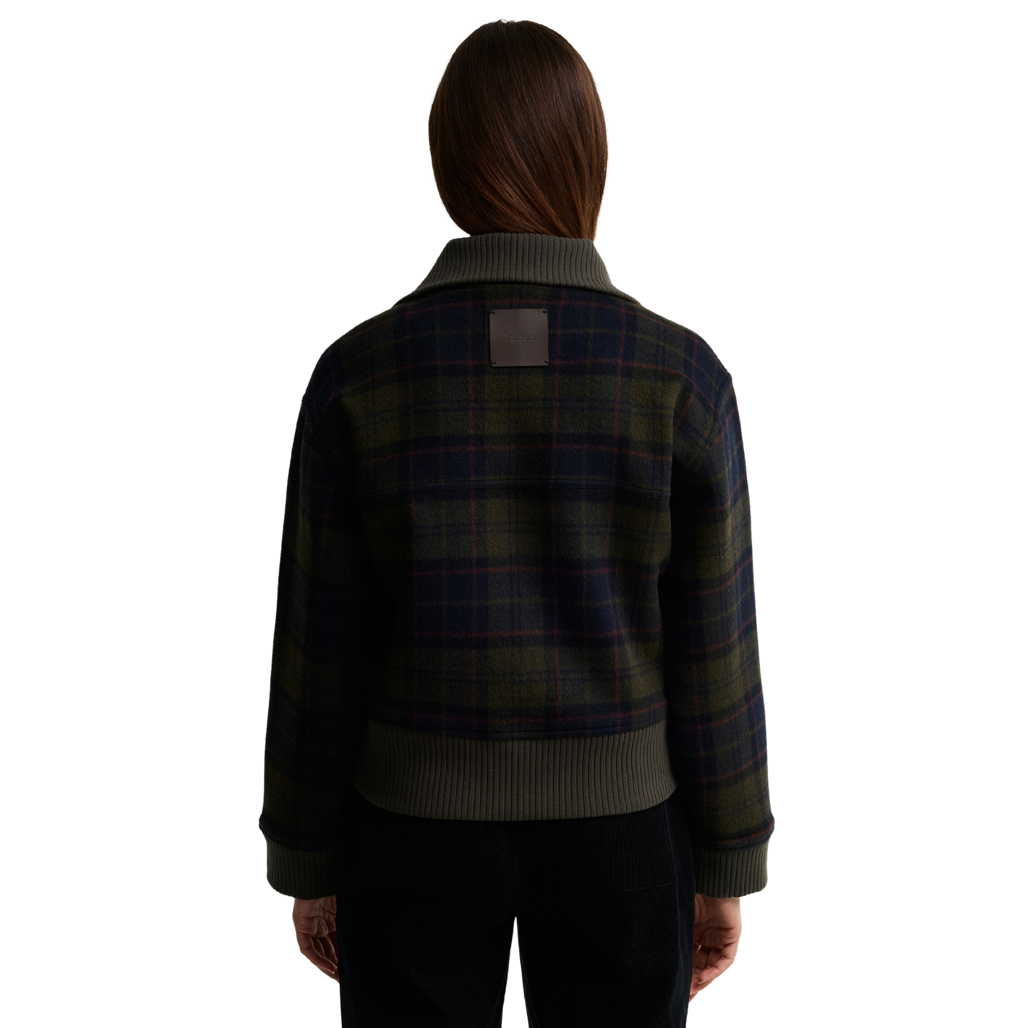 Womens Barbour Shadow Classic Tartan Ivybridge Overshirt