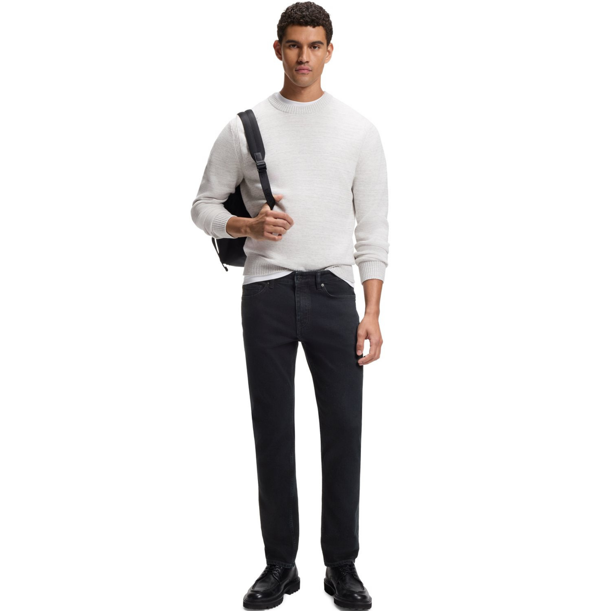 Mens BOSS Dark Blue DELAWARE BO Slim Fit Jeans