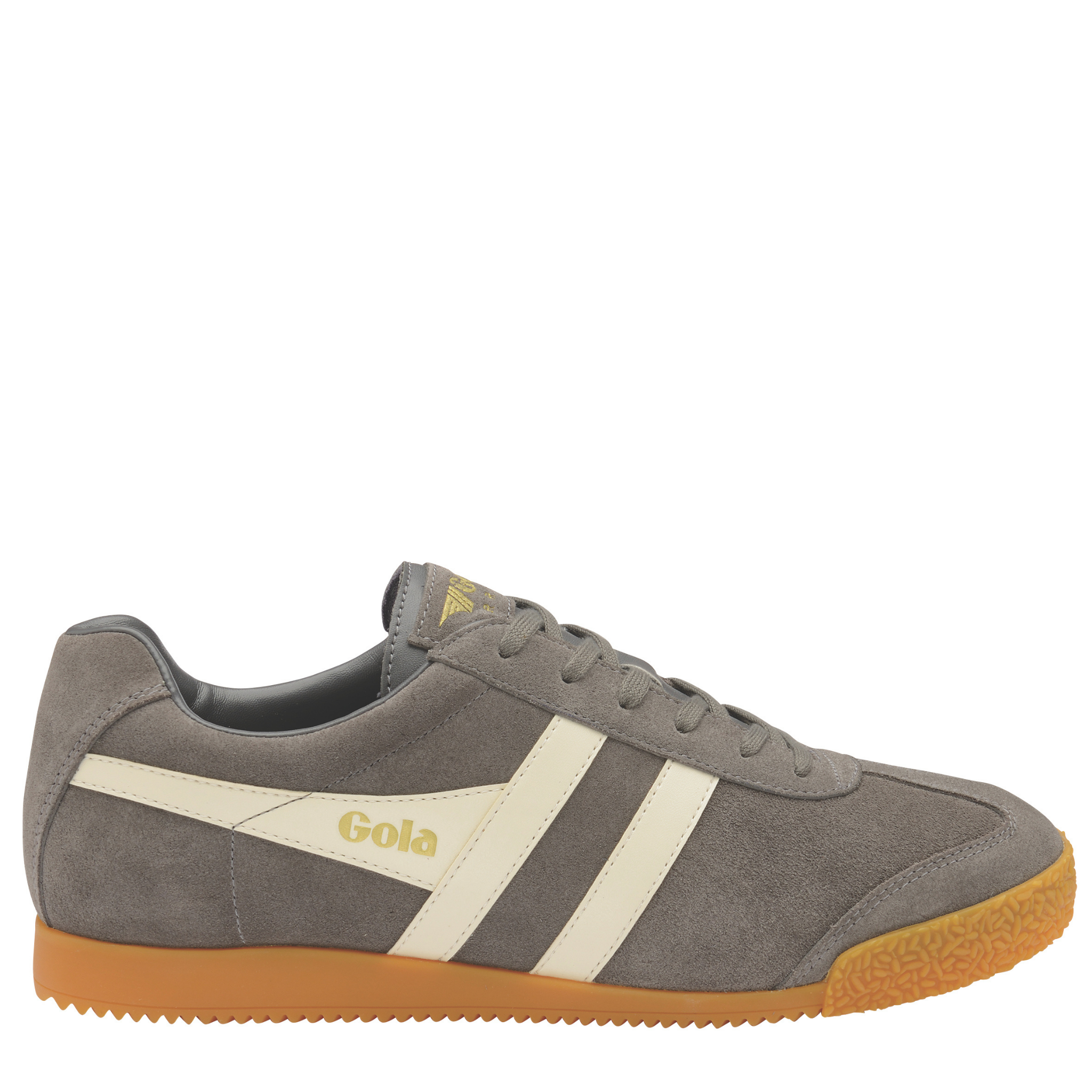 Mens Gola Ash/Ecru Harrier Trainers