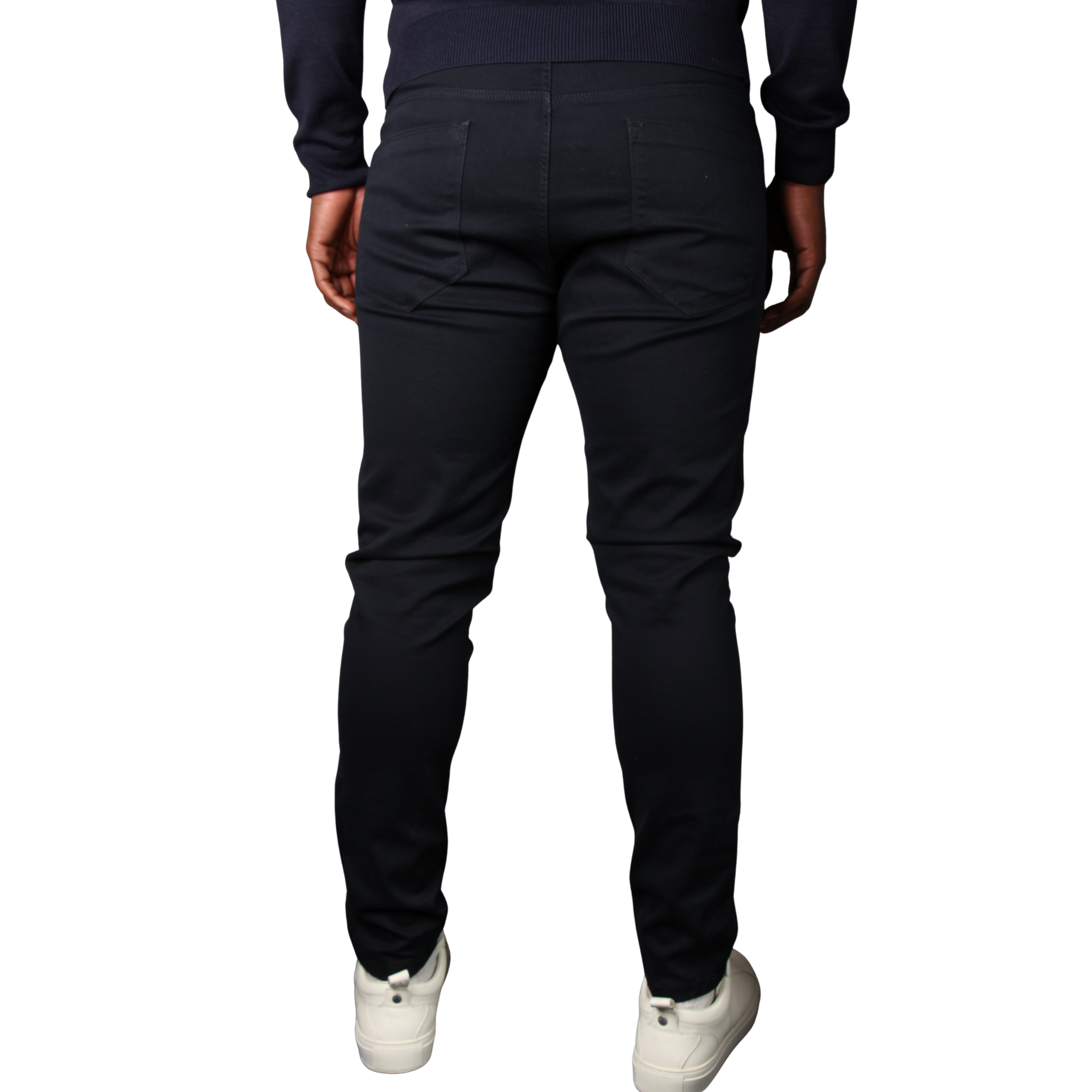 Mens SEINSE Navy 5 Pocket Trousers