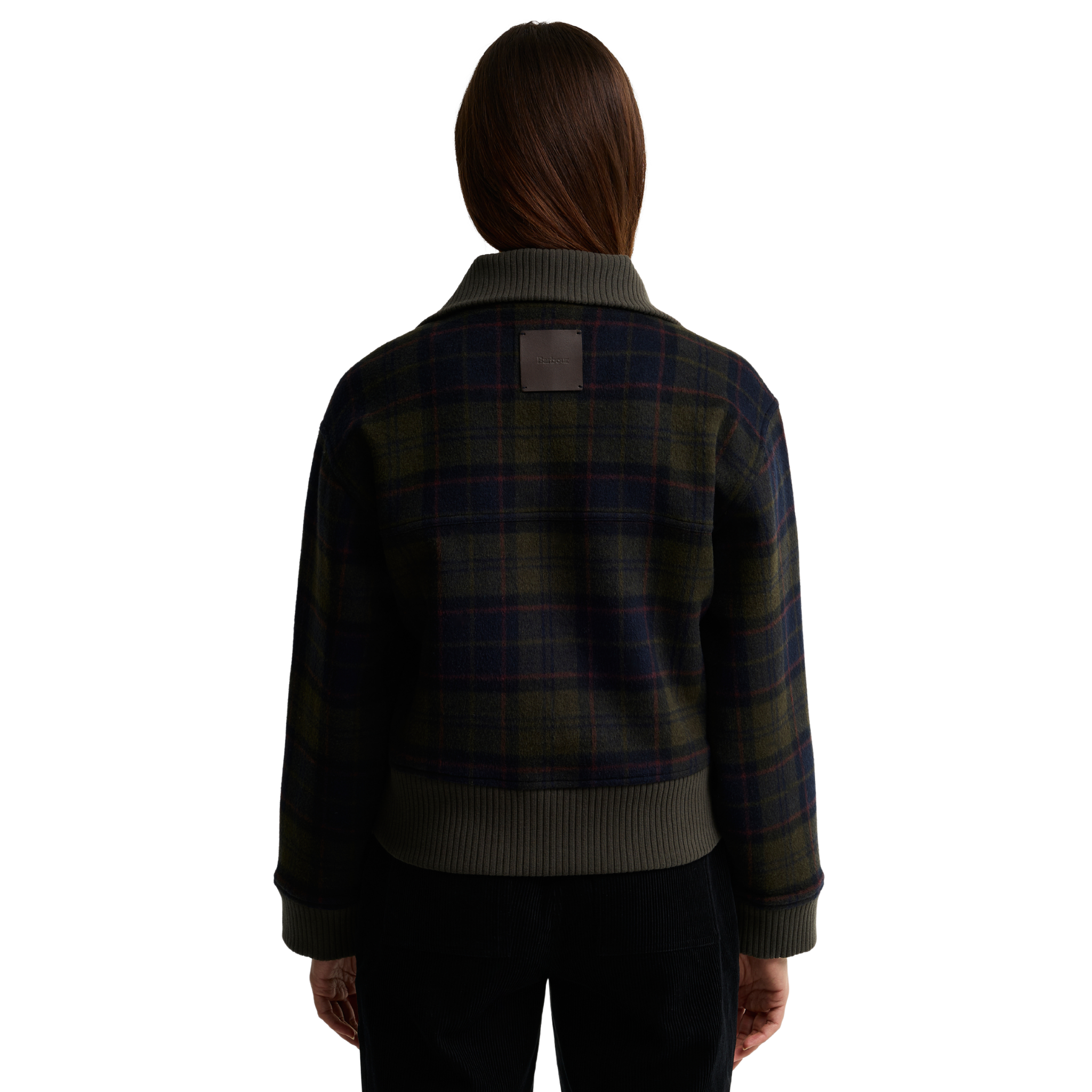 Womens Barbour Shadow Classic Tartan Ivybridge Overshirt