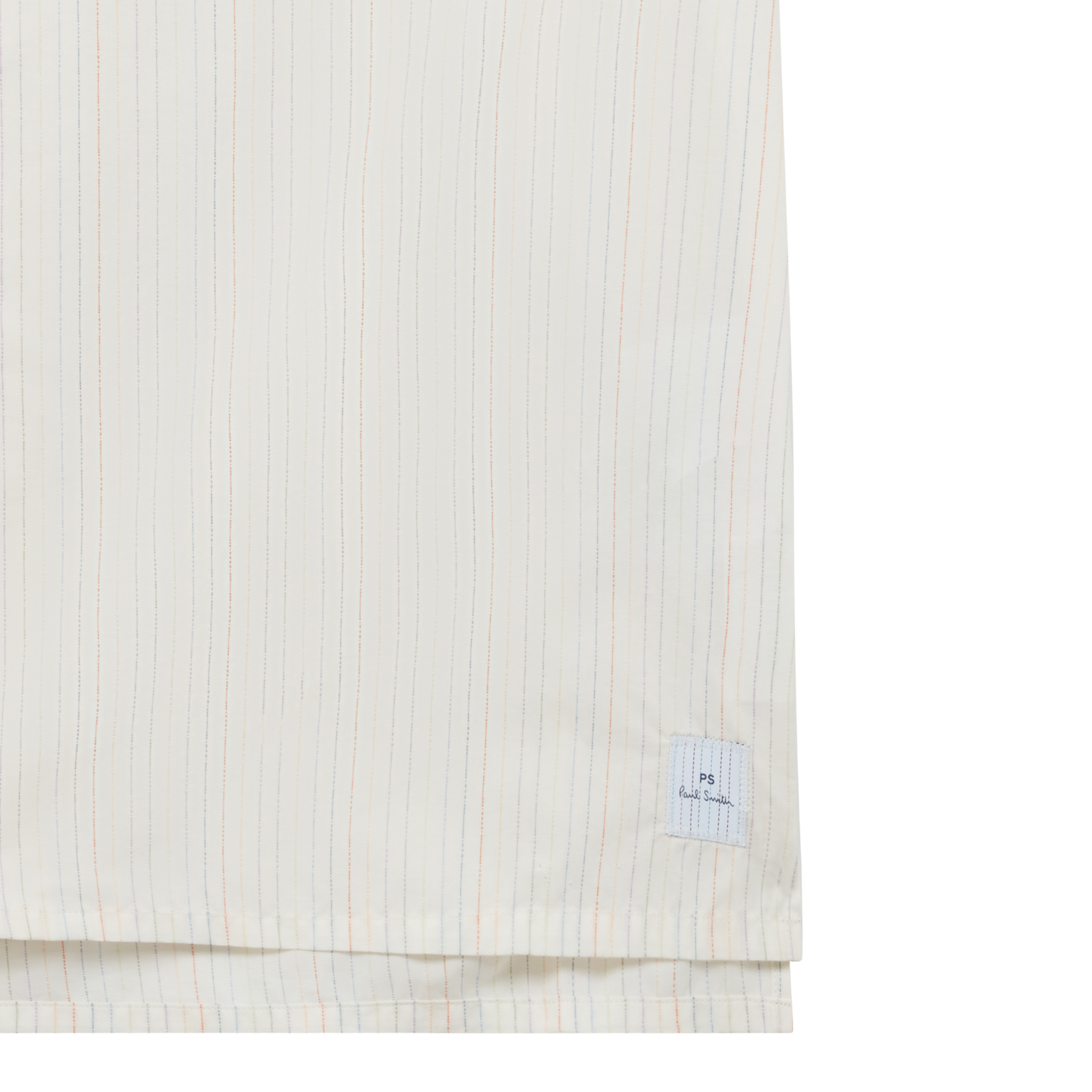 Mens Paul Smith Off White Stripe Casual Fit S/s Shirt