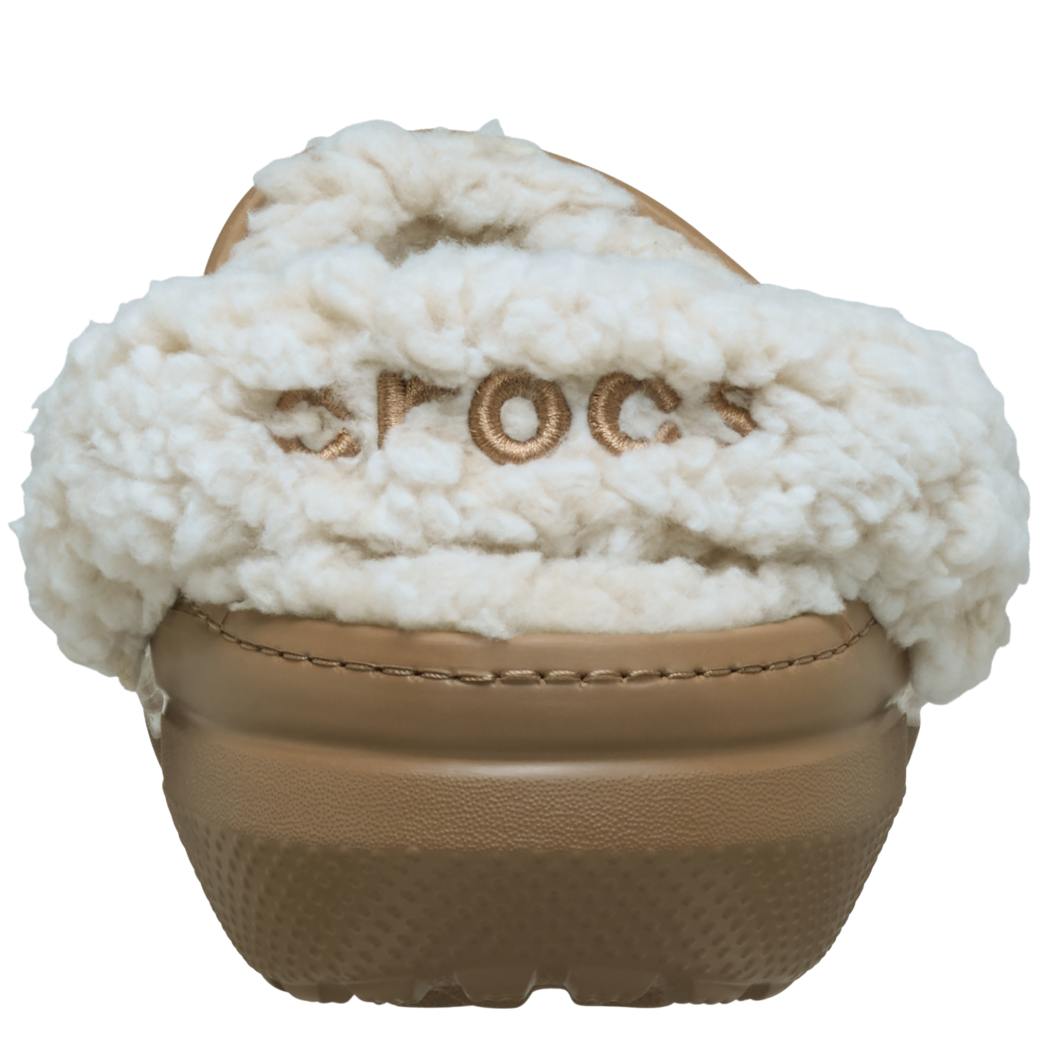Womens Crocs Sepia Classic Fleece Lined Clogs