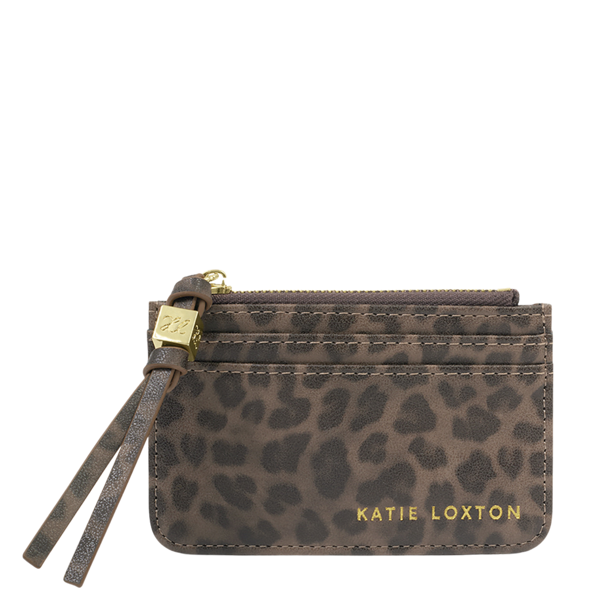 Womens Katie Loxton Leopard Gift Boxed Coin & Cardholder