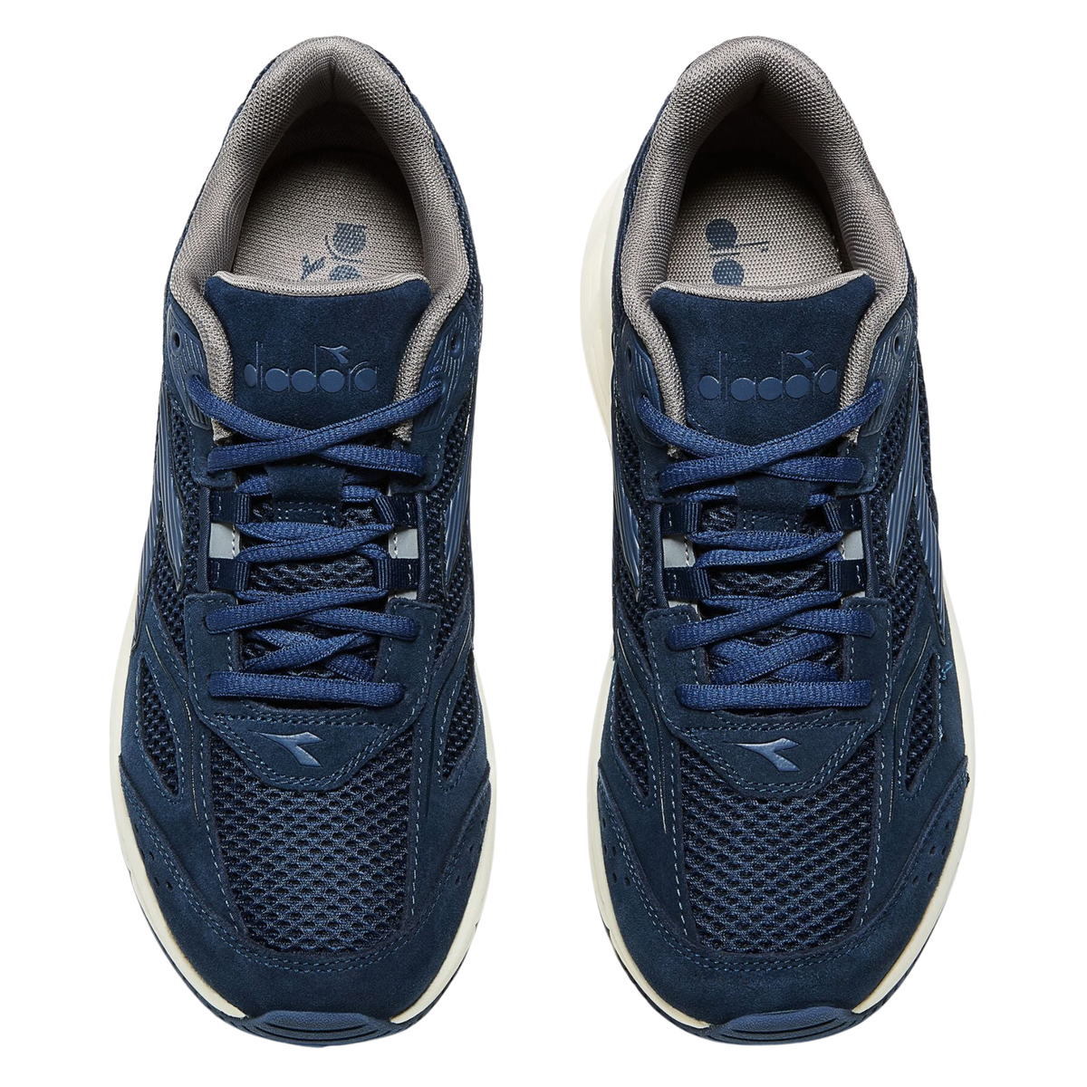 Mens Diadora Blue Caspian Sea Myzar Trainers