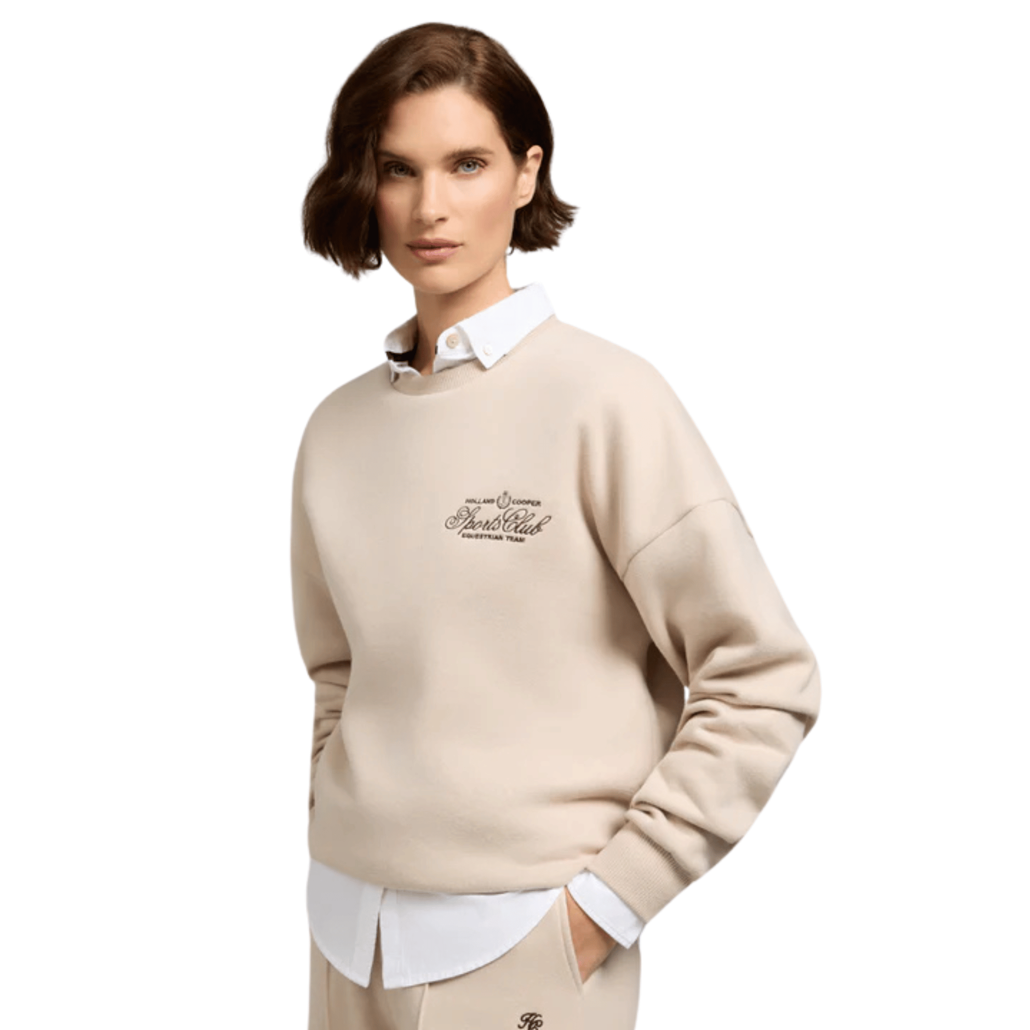 Womens Holland Cooper Stone Relaxed Fit Sweatshirt