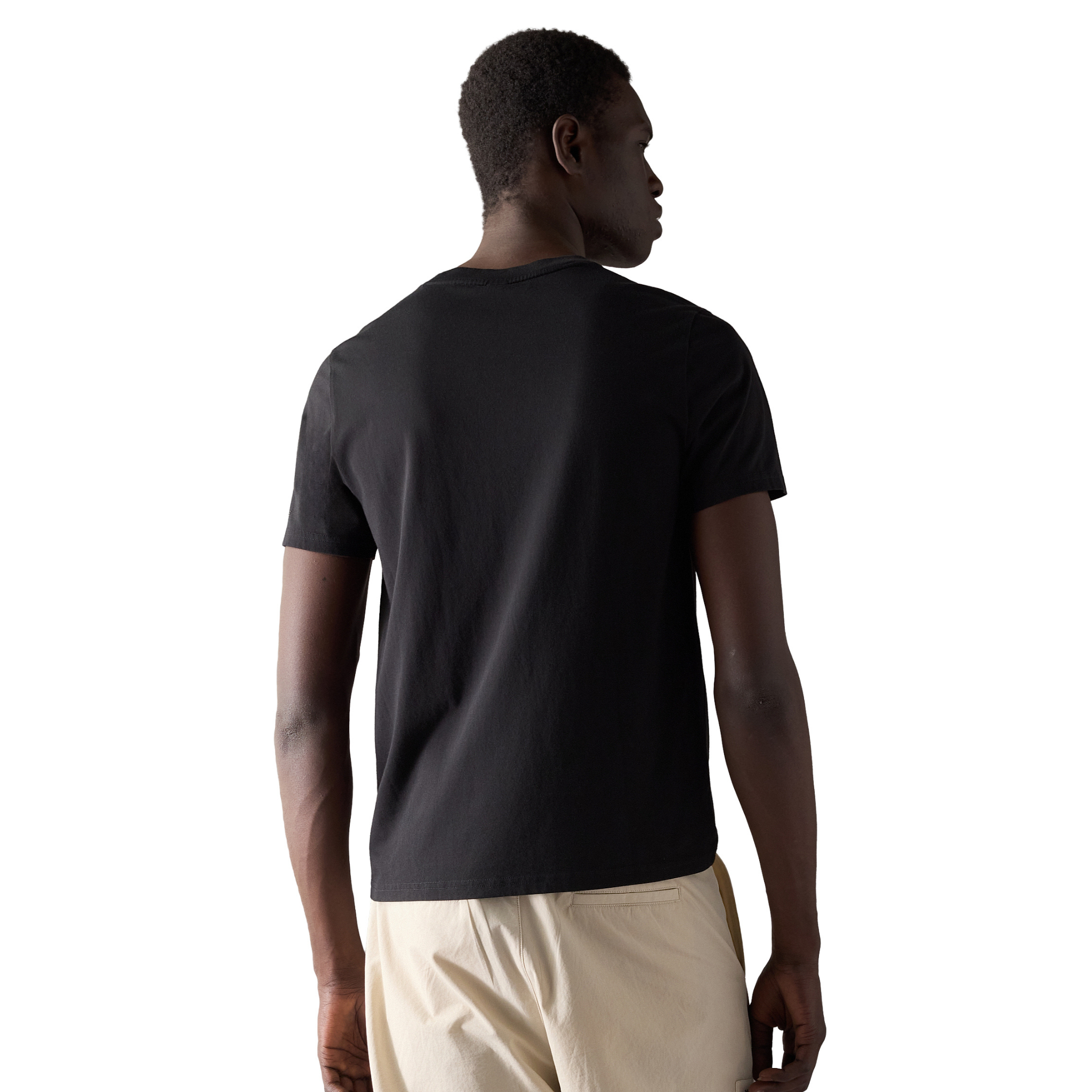 Mens Moose Knuckles Black Crescent S/s T Shirt