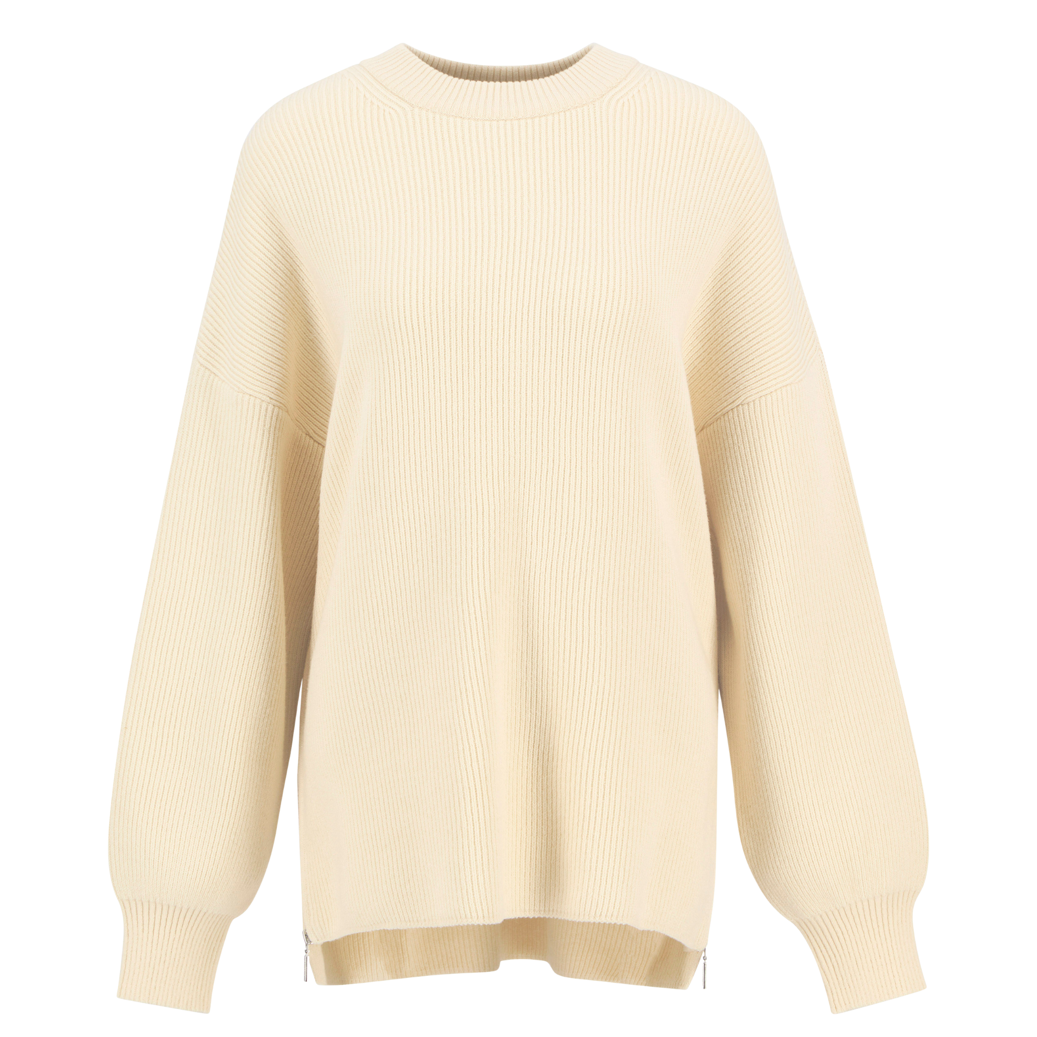 Womens Barbour International Bone White Tara Knitted Jumper