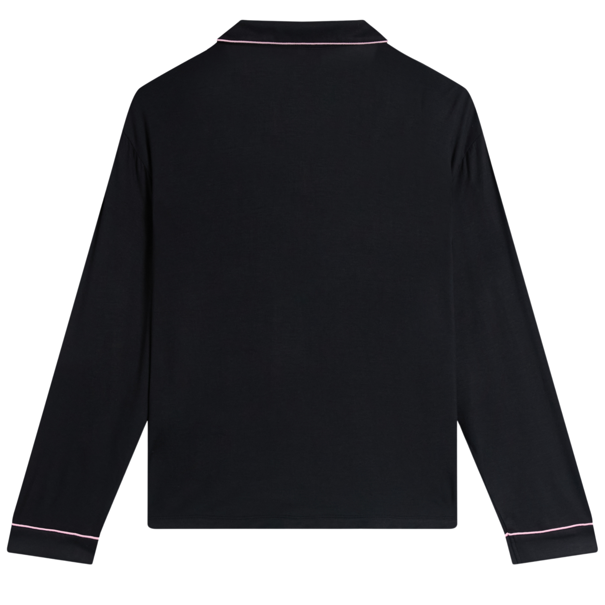 Womens Juicy Couture Black Dog Crest Jersey Shirt Pyjamas