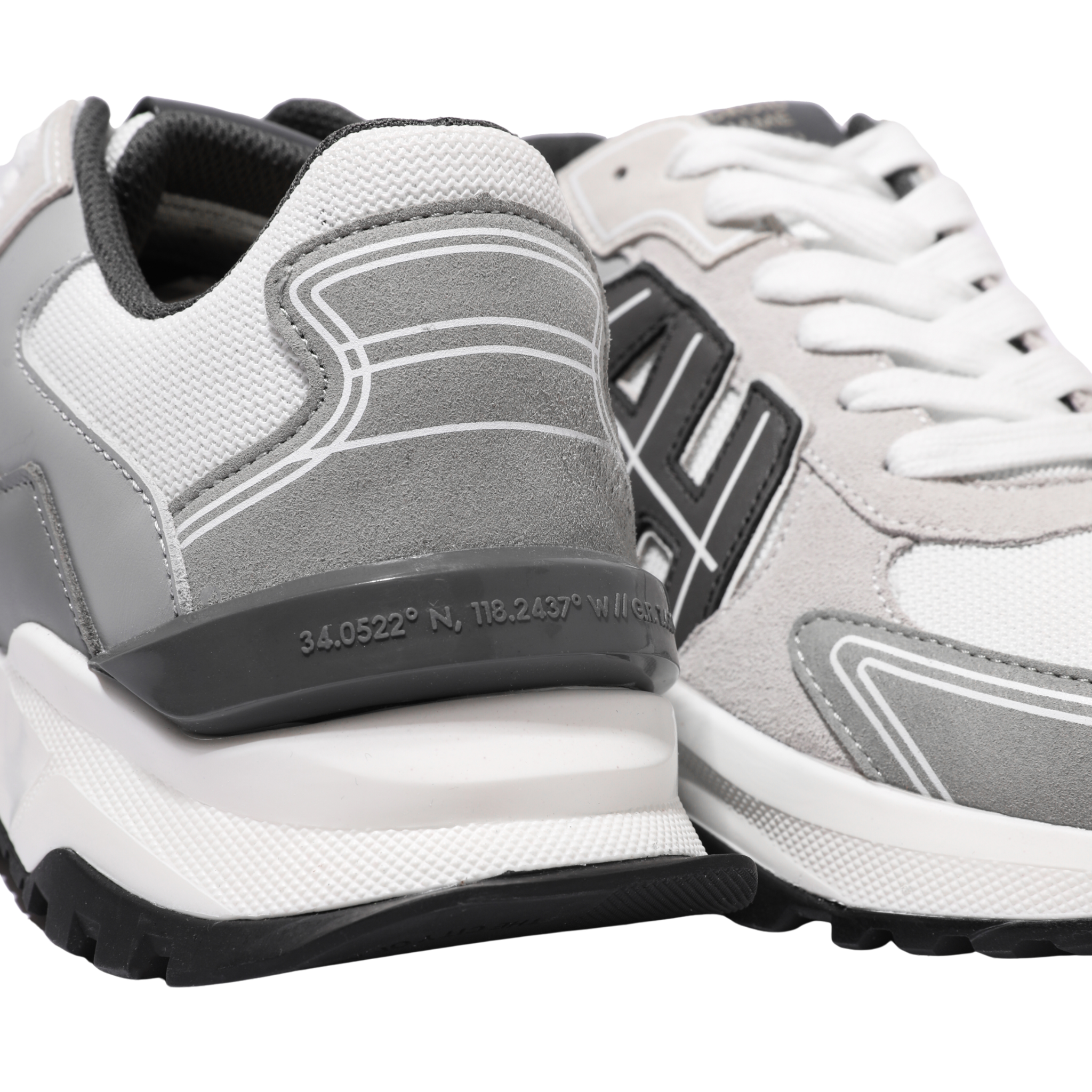Mens Android Homme White AH One Ballistic Nylon Trainers
