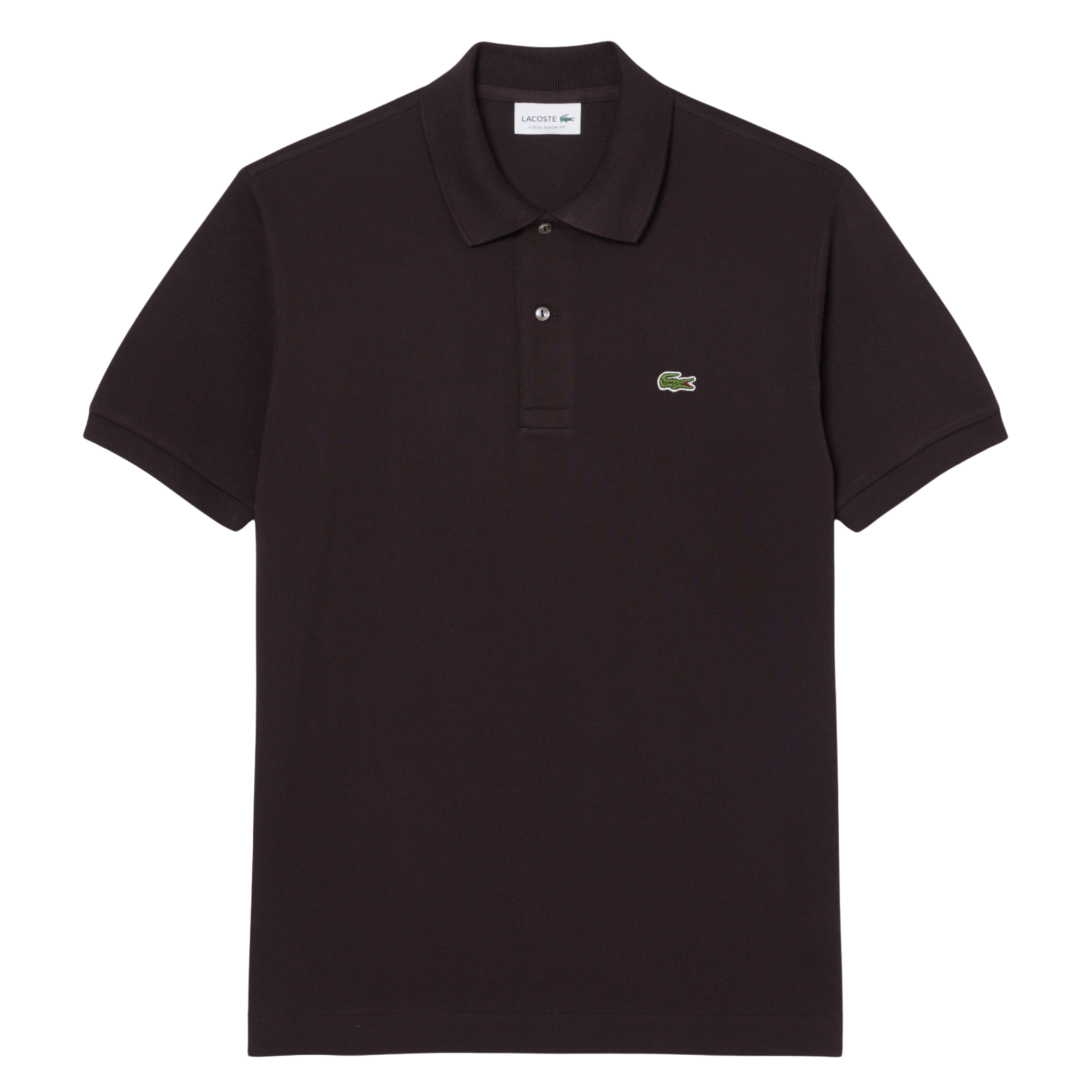 Mens Lacoste Brown Classic L.12.12 Original S/s Polo