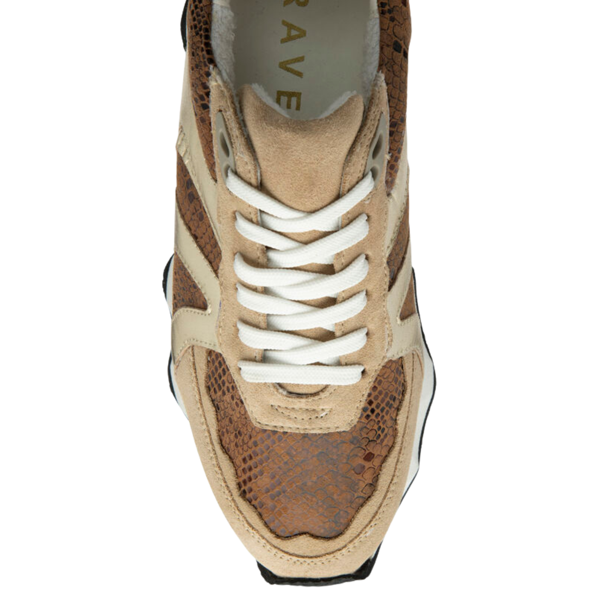 Womens Ravel Beige/Gold/Animal Innes Trainers