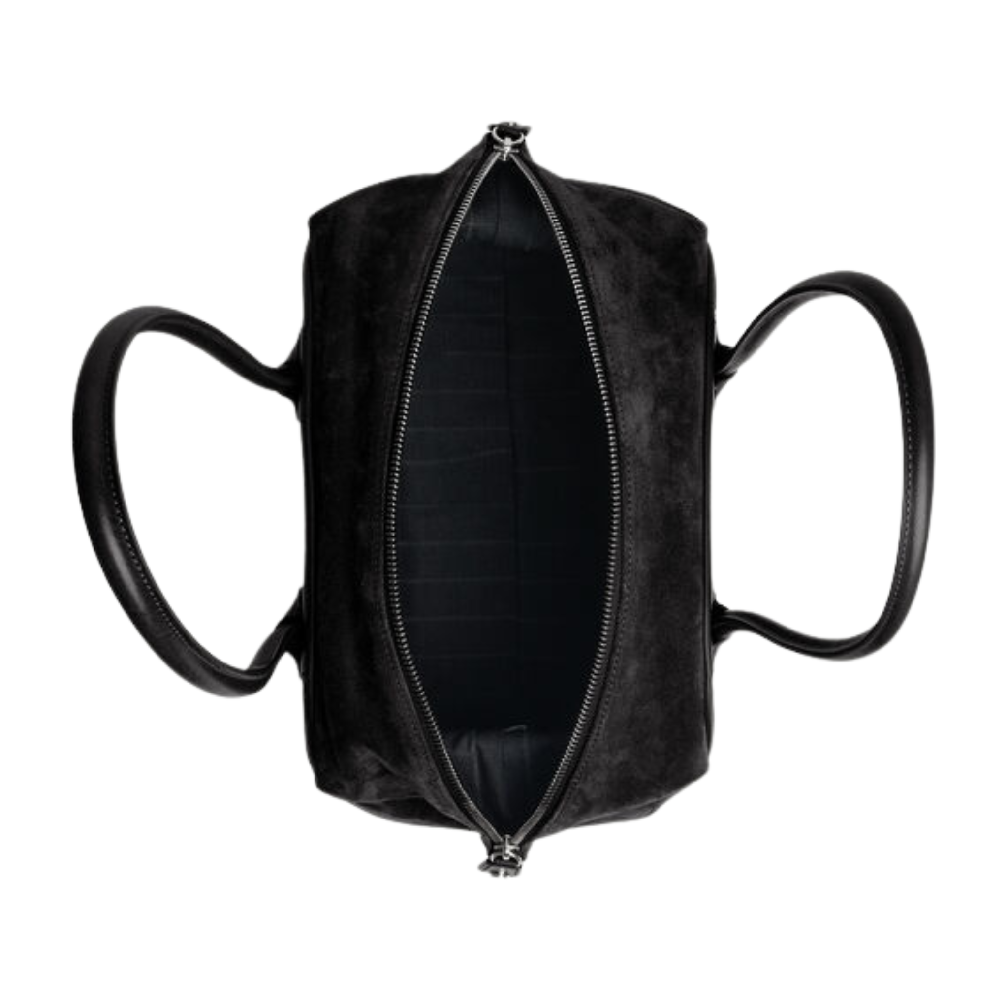 Womens Vivienne Westwood Black Shirley Suede Small Shoulder Bag