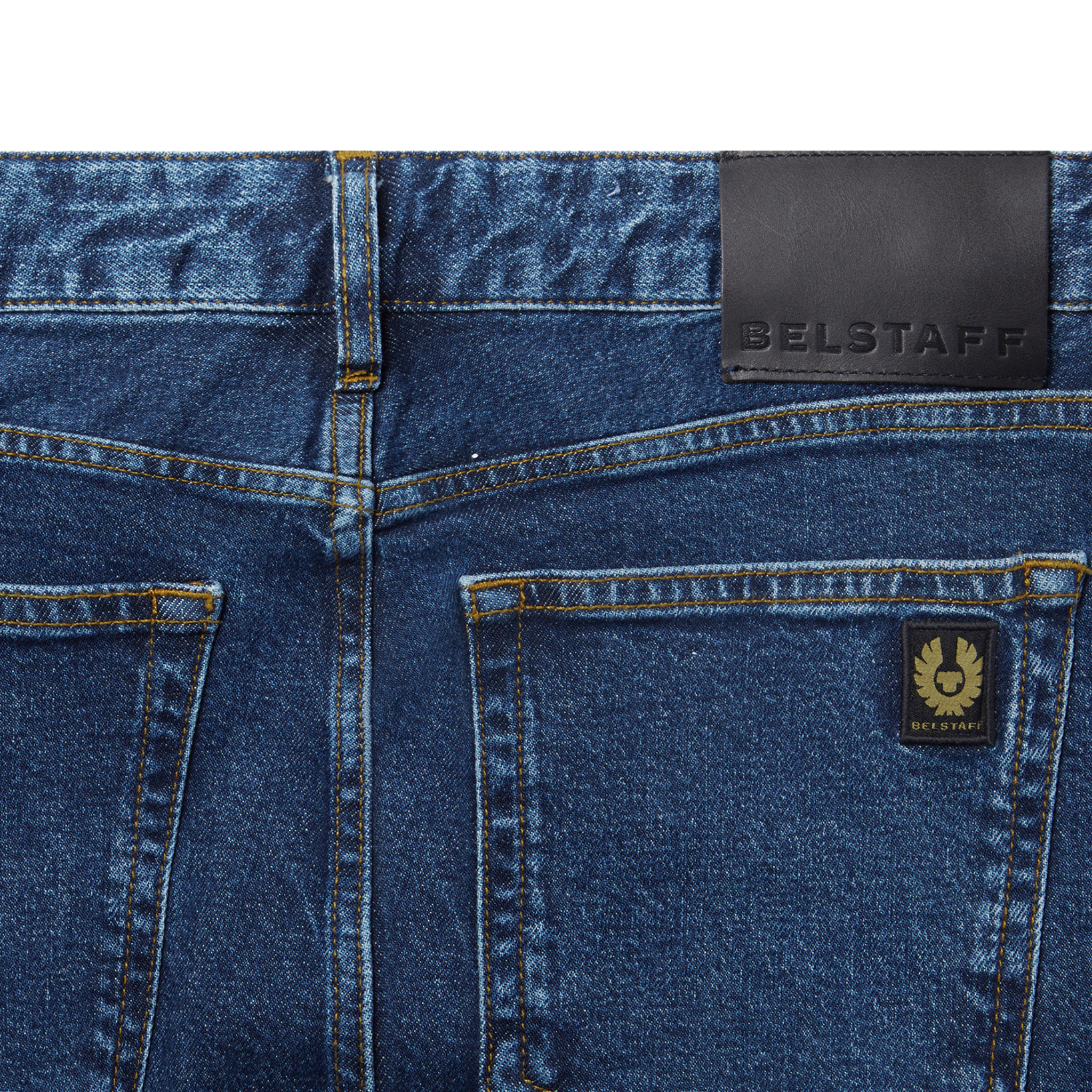 Mens Belstaff Indigo B69 Regular Fit Jeans