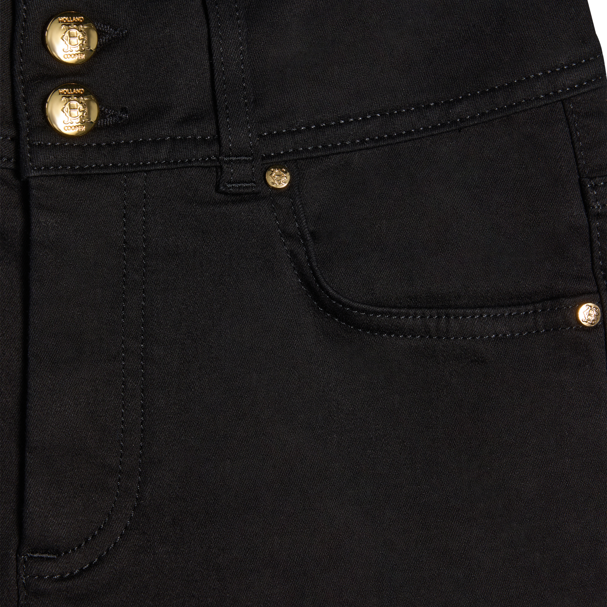 Womens Holland Cooper Black Contour Skinny Fit Jeans
