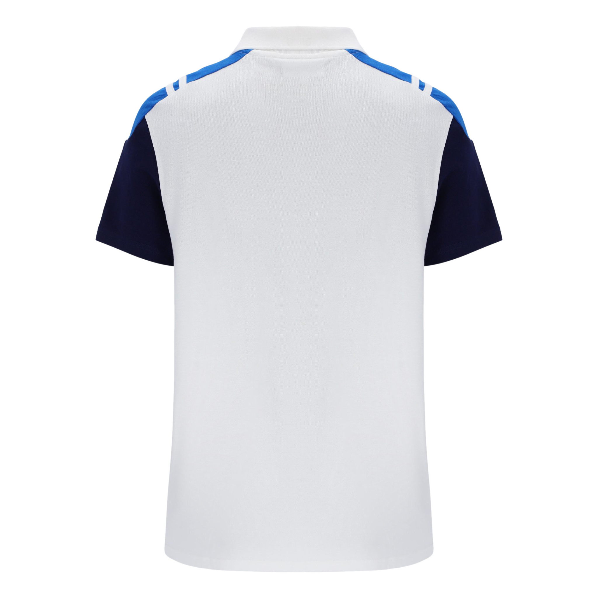 Mens Sergio Tacchini White/Maritime Blue Drive S/s Polo