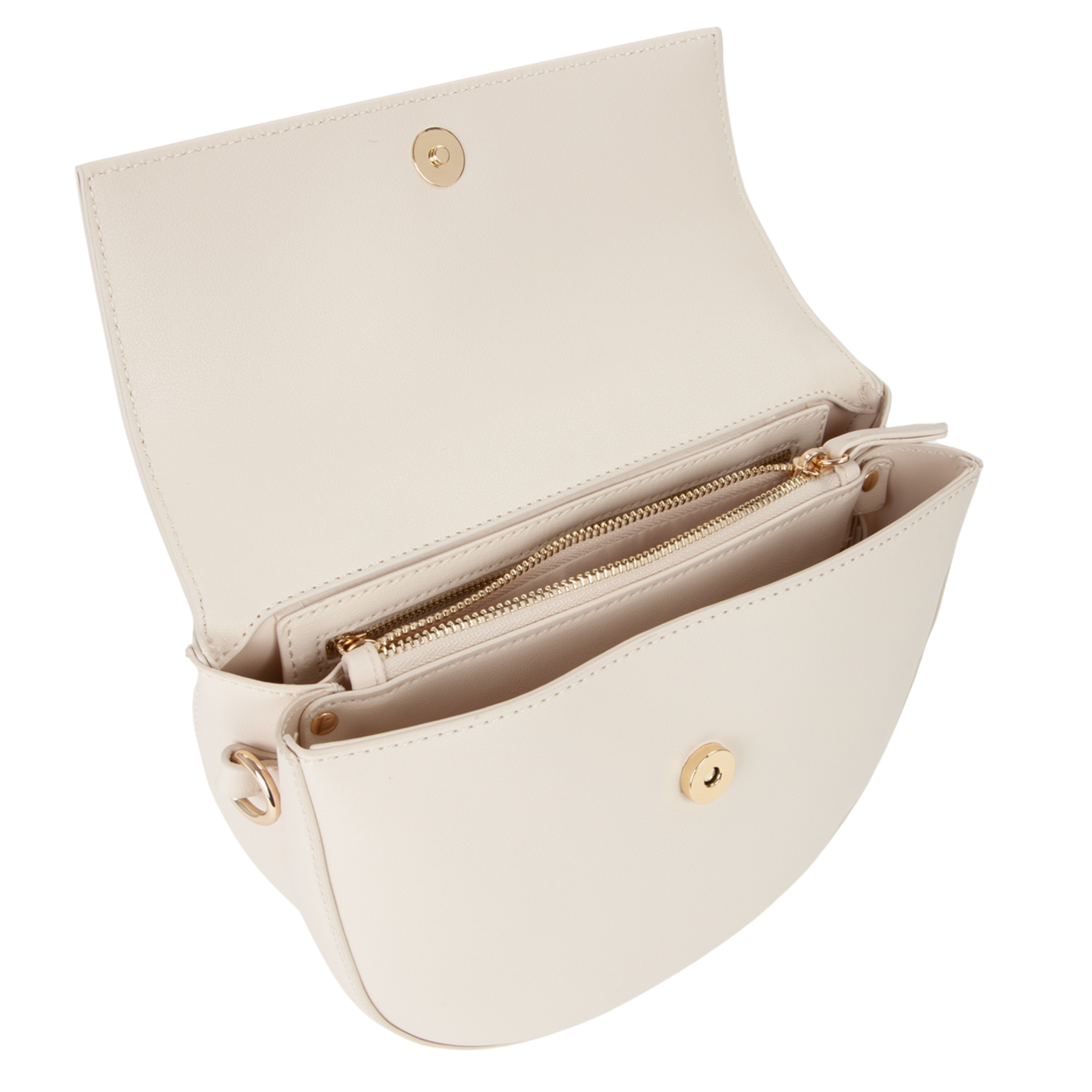 Womens Valentino Ecru Bigs Crossbody Bag