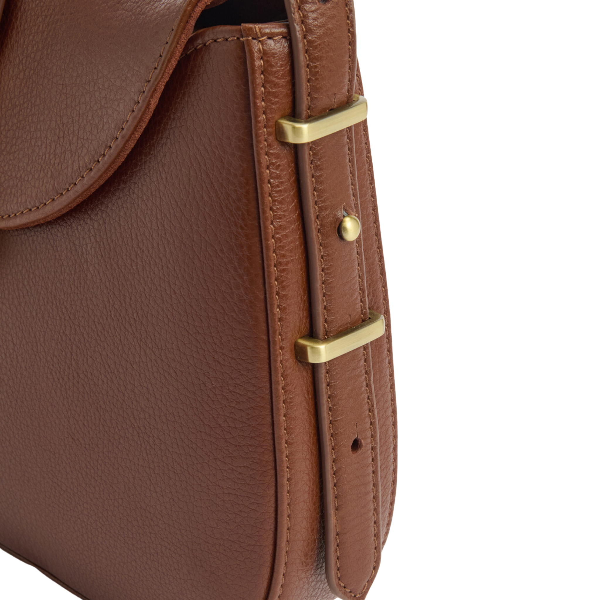 Womens Barbour Brown Alder Leather Sling Bag