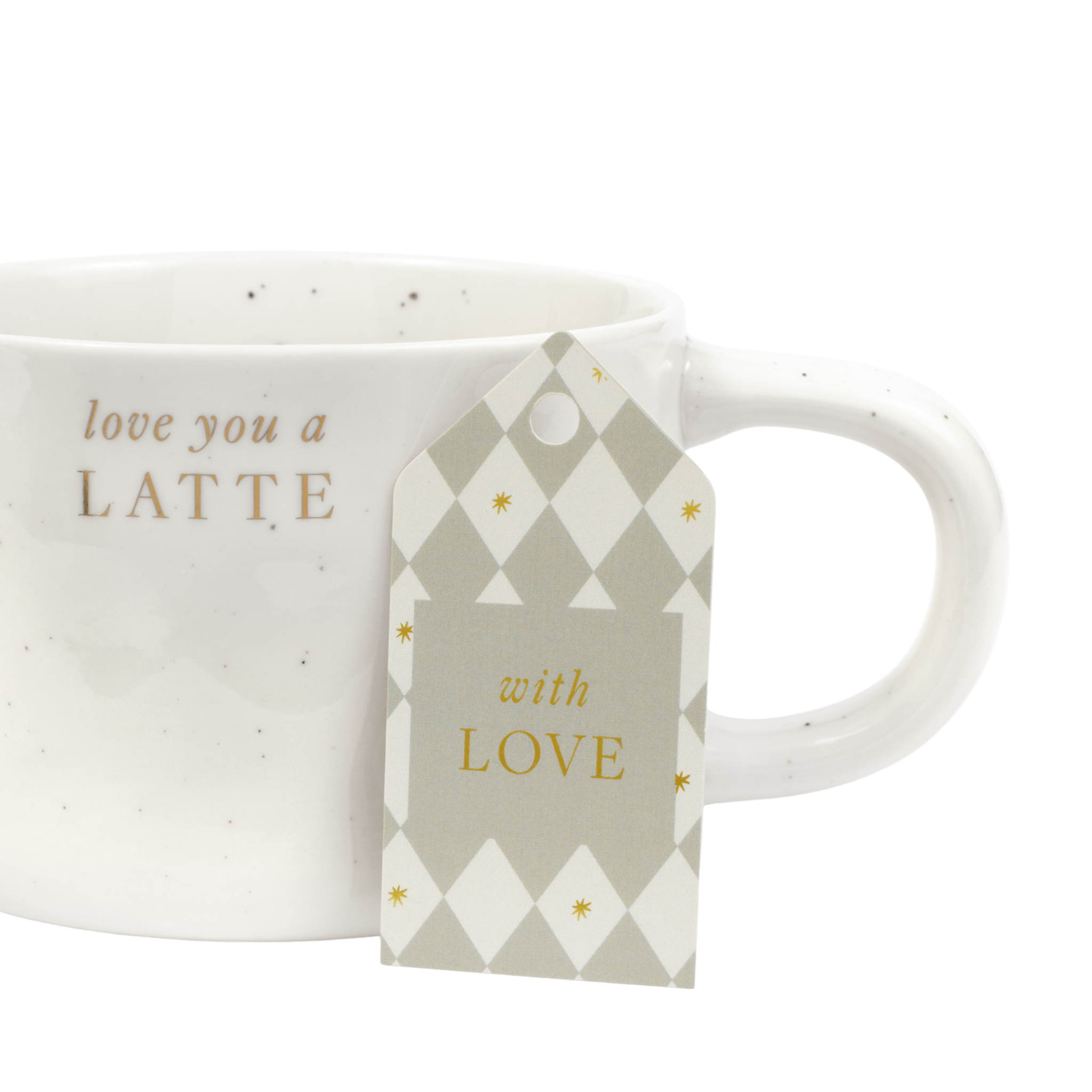 Womens Katie Loxton Love You A Latte Sentiment Mug