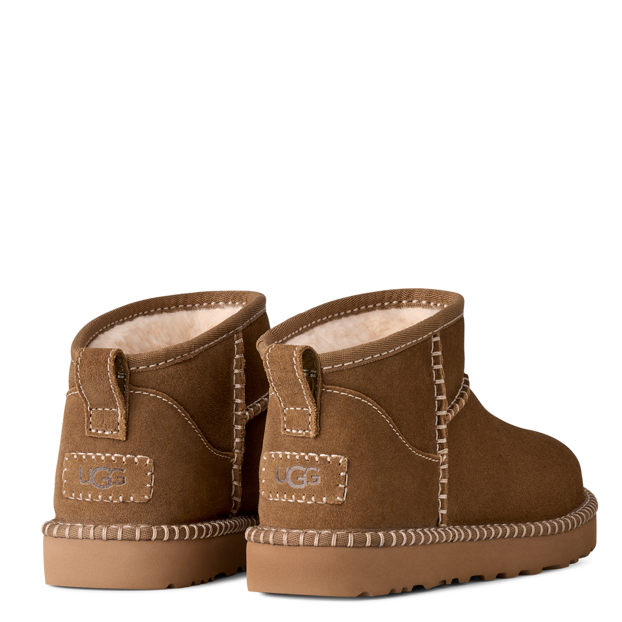 Womens UGG Light Bronze Classic Ultra Mini Botanic