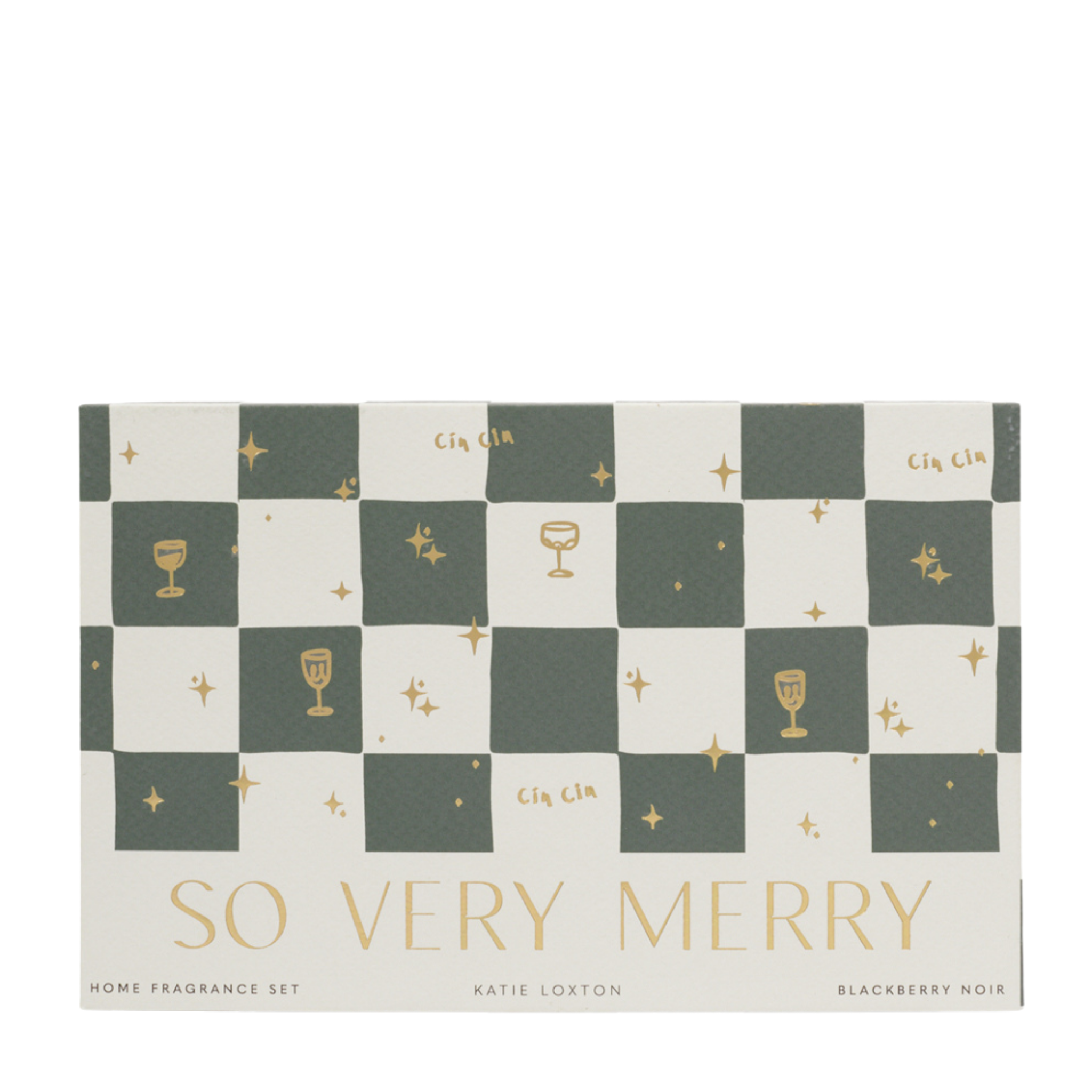 Womens Katie Loxton So Very Merry Mini Votive & Reed Diffuser Gift Set