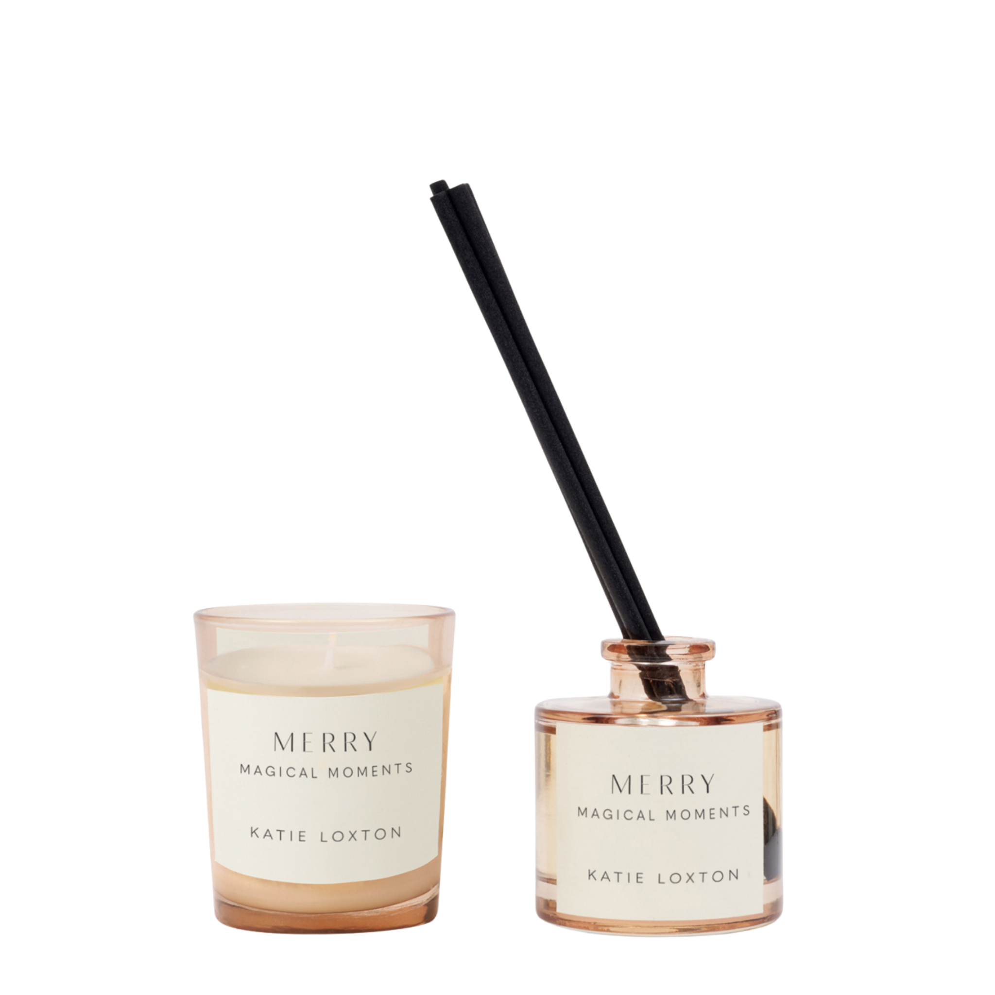 Womens Katie Loxton So Very Merry Mini Votive & Reed Diffuser Gift Set