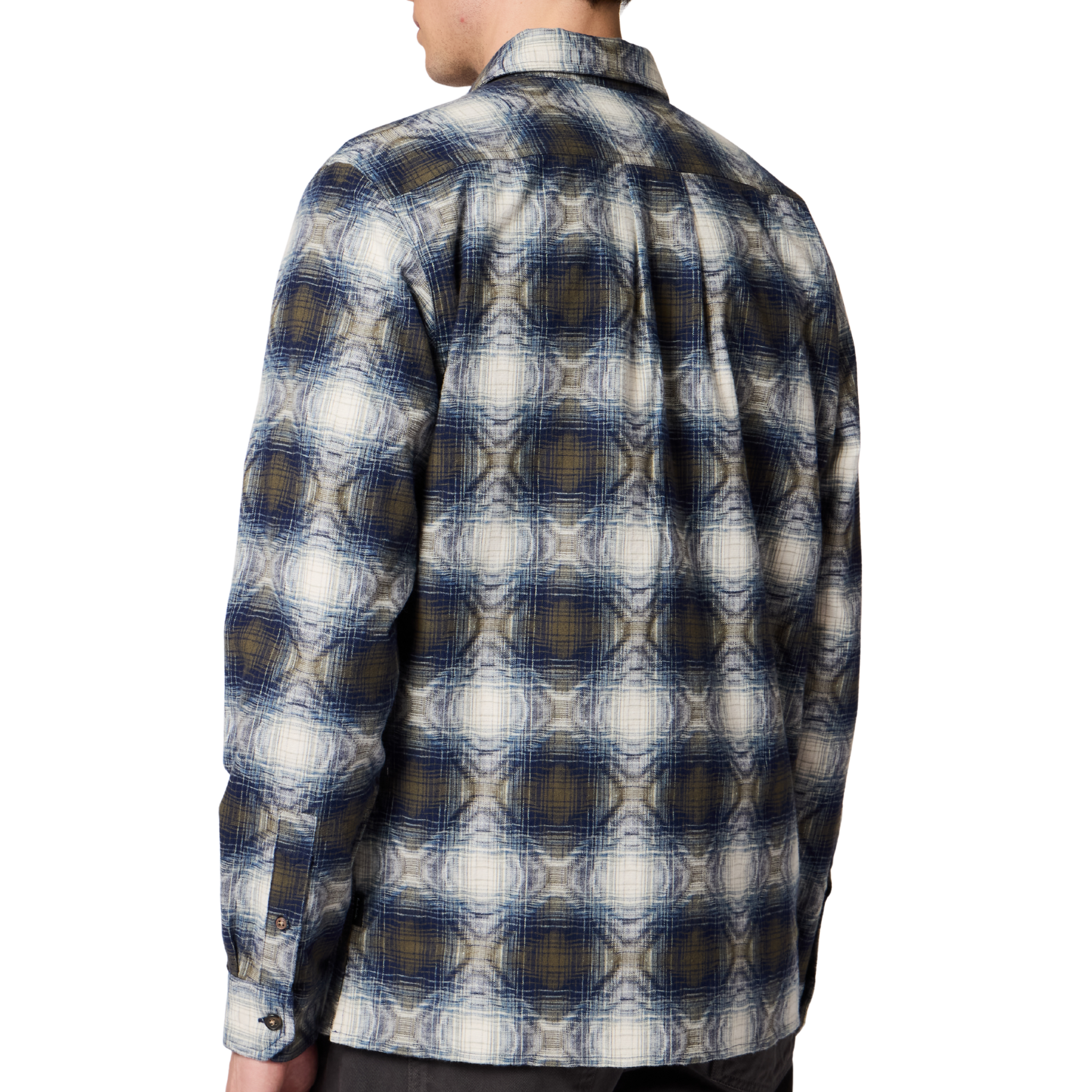 Mens Paul Smith Blue Illusion Casual Fit Overshirt