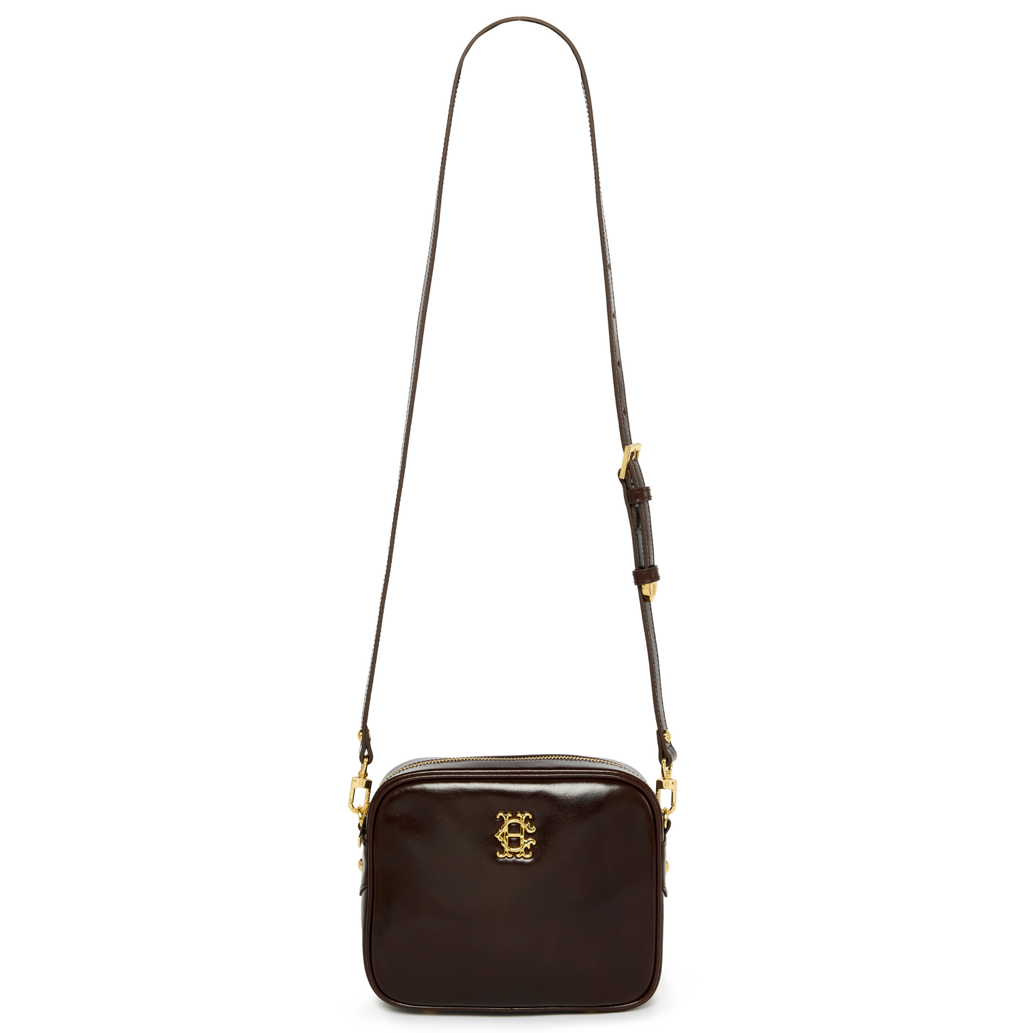Womens Holland Cooper Chestnut Leather Country Camera Bag