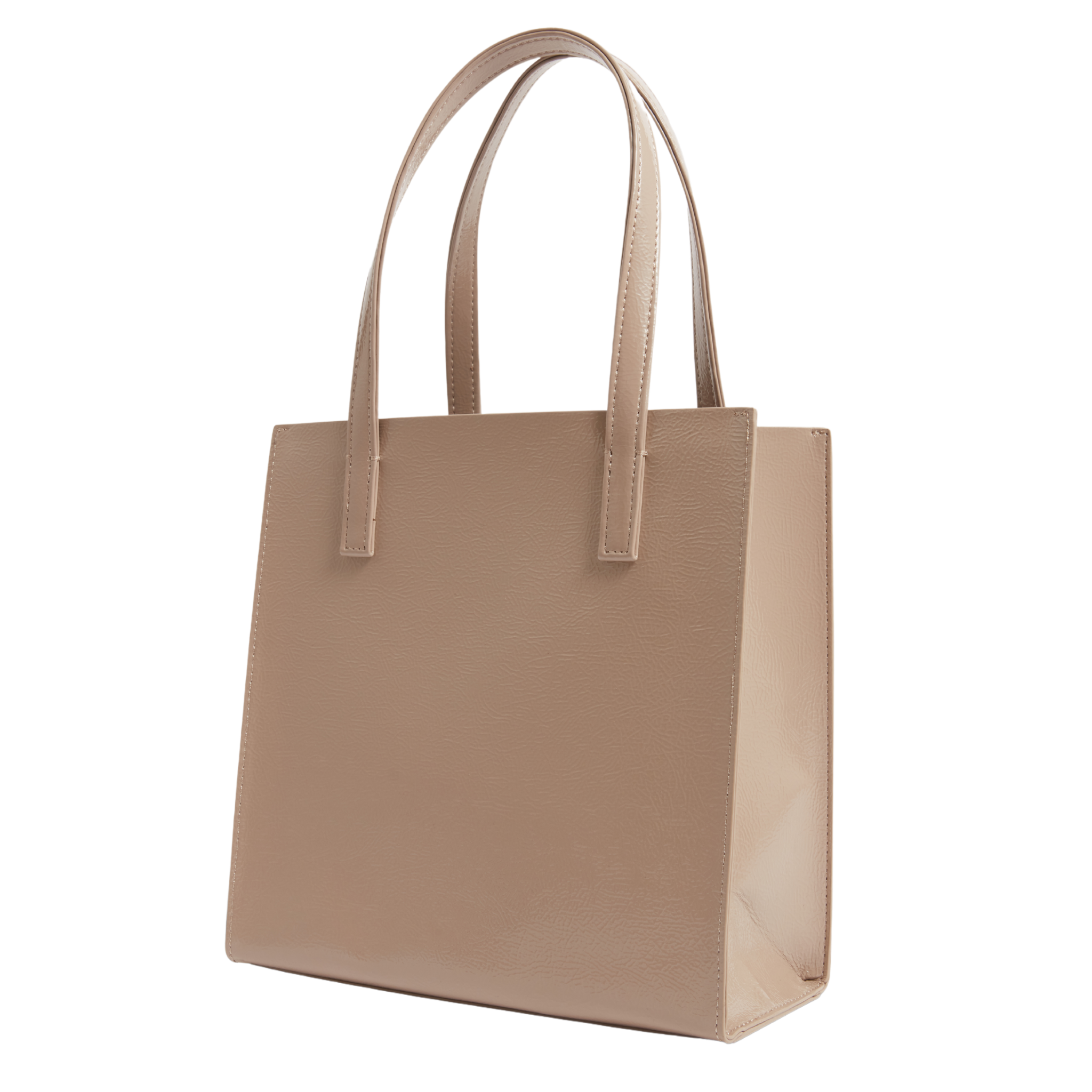 Womens Ted Baker Stone Crinion Crinkle Small Icon Bag