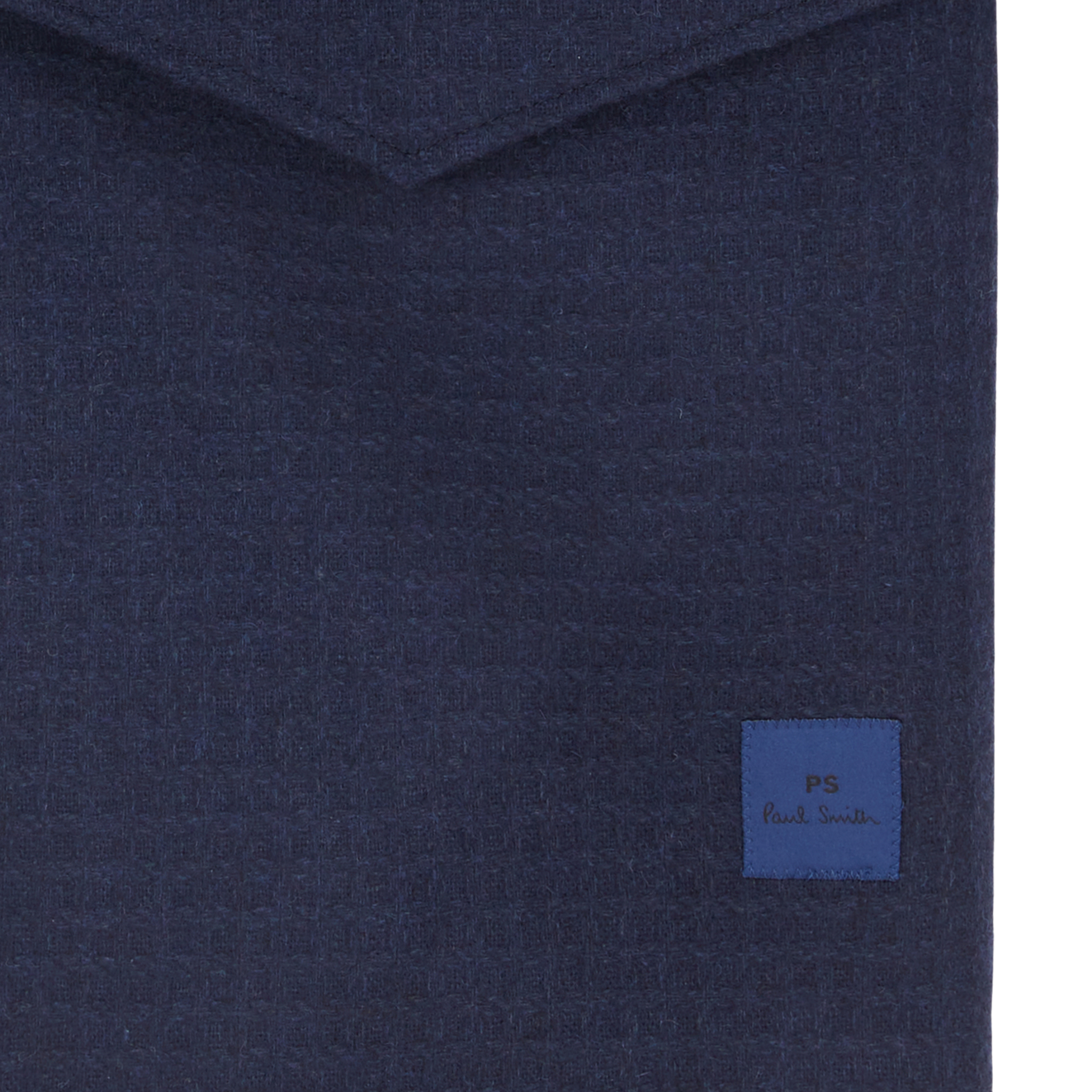 Mens Paul Smith Navy Showerproof Wool Field Jacket