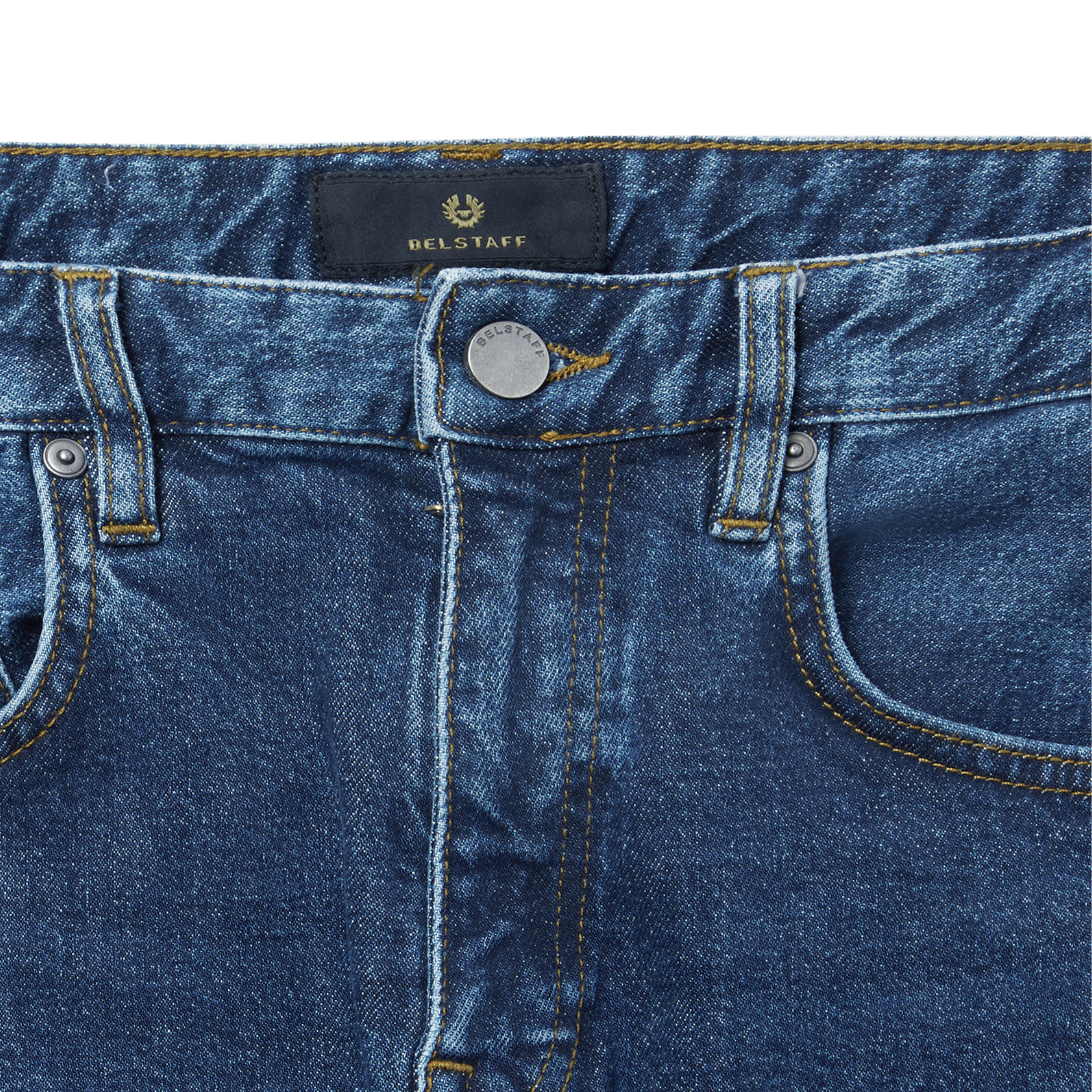 Mens Belstaff Indigo B69 Regular Fit Jeans