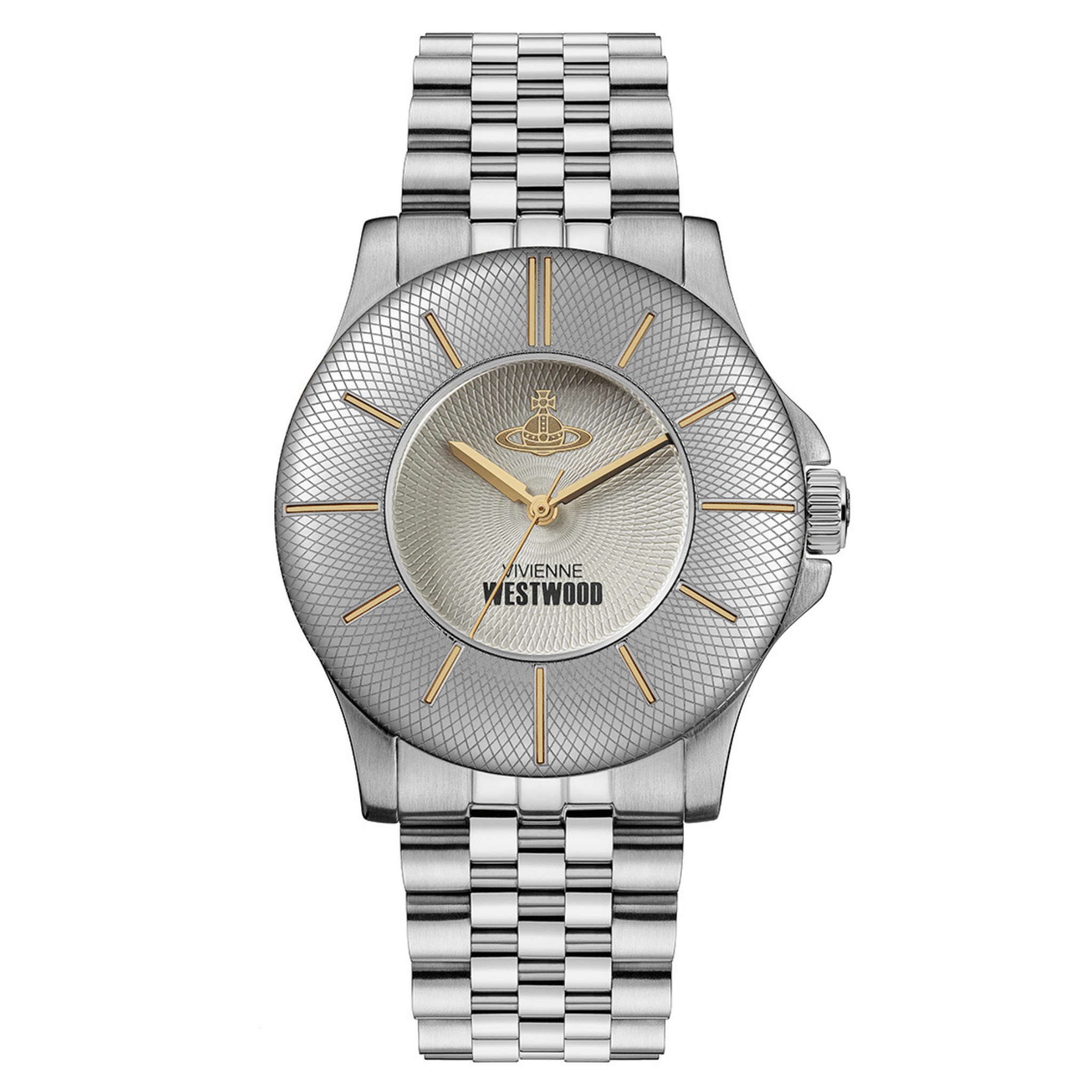 Mens Vivienne Westwood Silver Walbrook Bracelet Watch