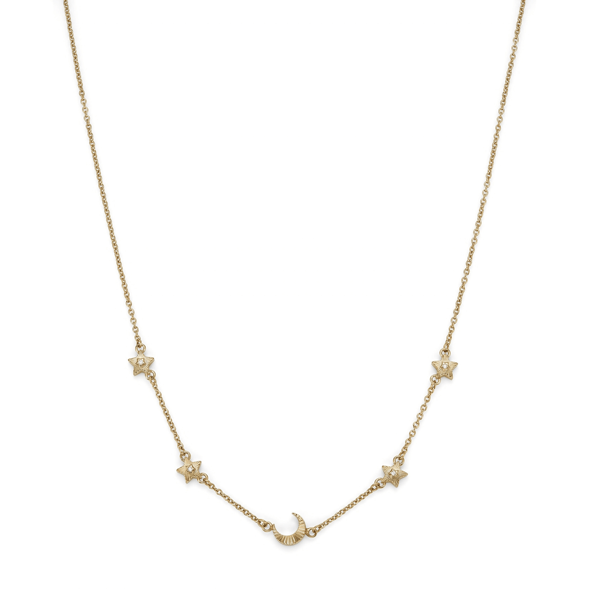Womens Olivia Burton Gold Celestial Chain Necklace