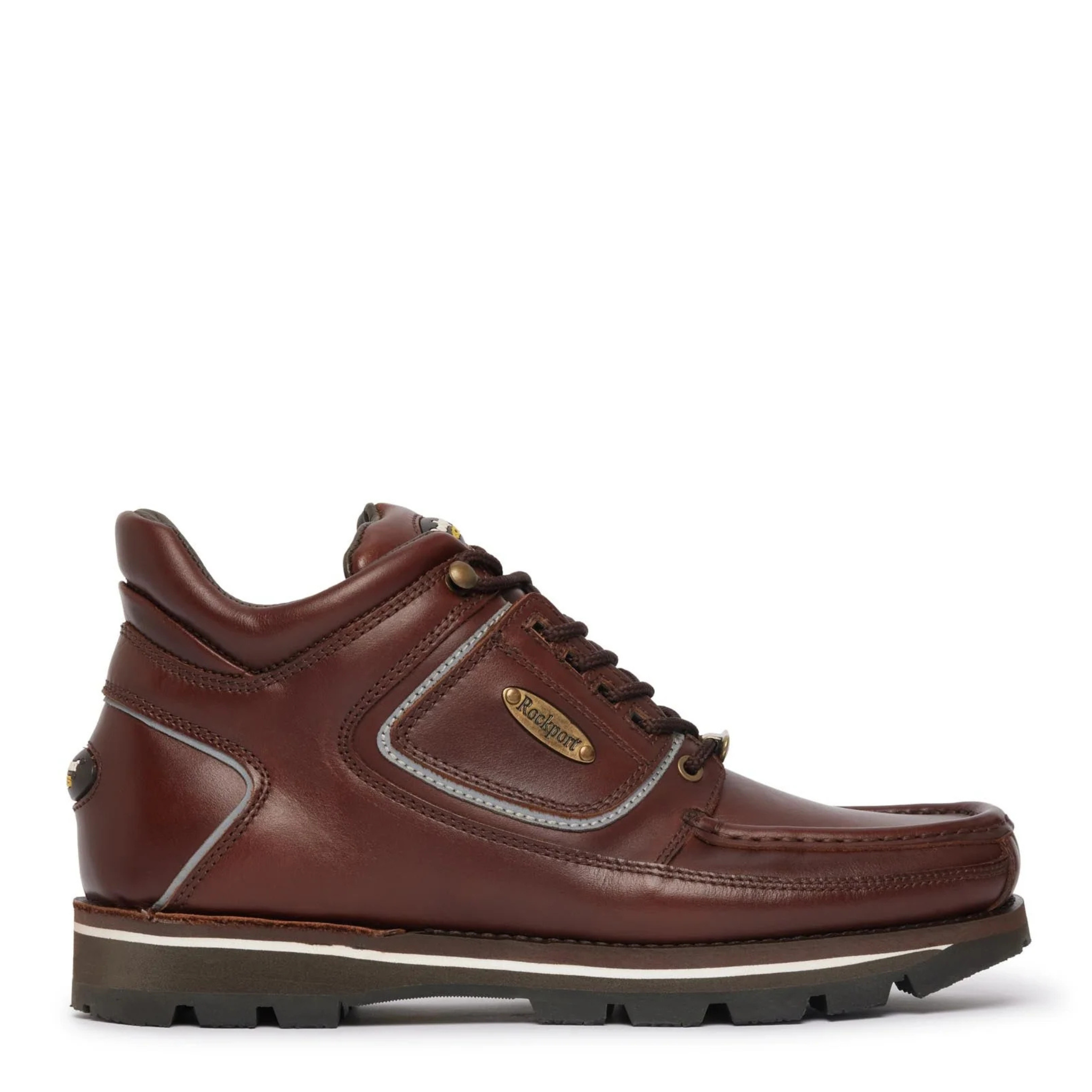 Mens Rockport Dark Brown Umbwe Millenium Anniversary Boots