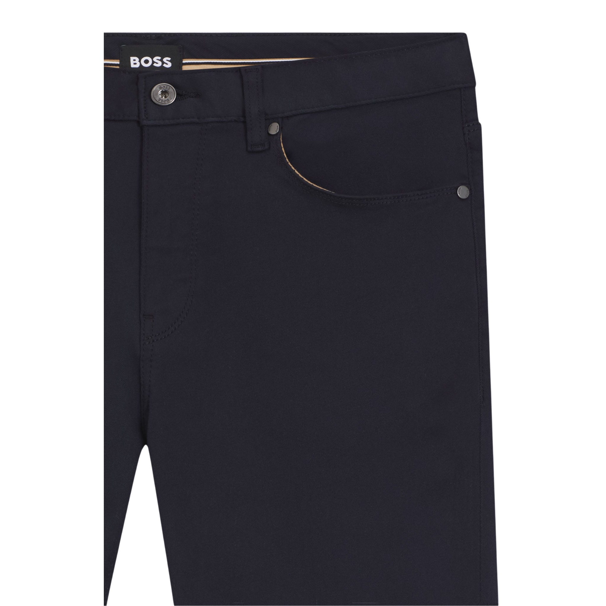 Mens BOSS Dark Blue H-Delaware_RMW Slim Fit Jeans