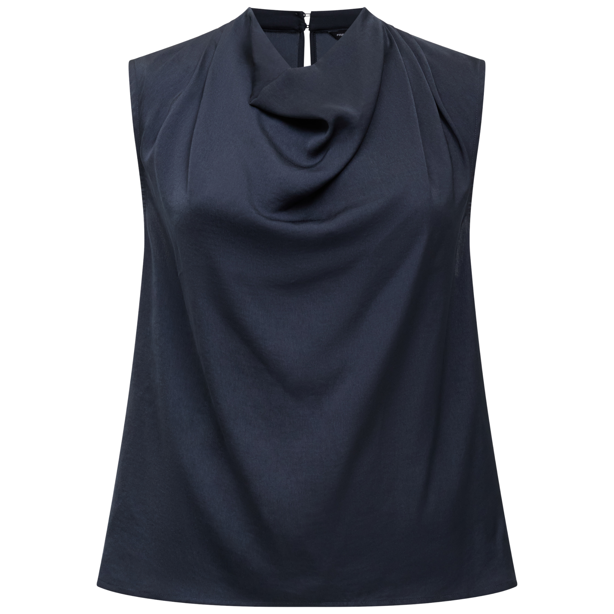 Womens French Connection New Navy Damasco Sleeveless Top
