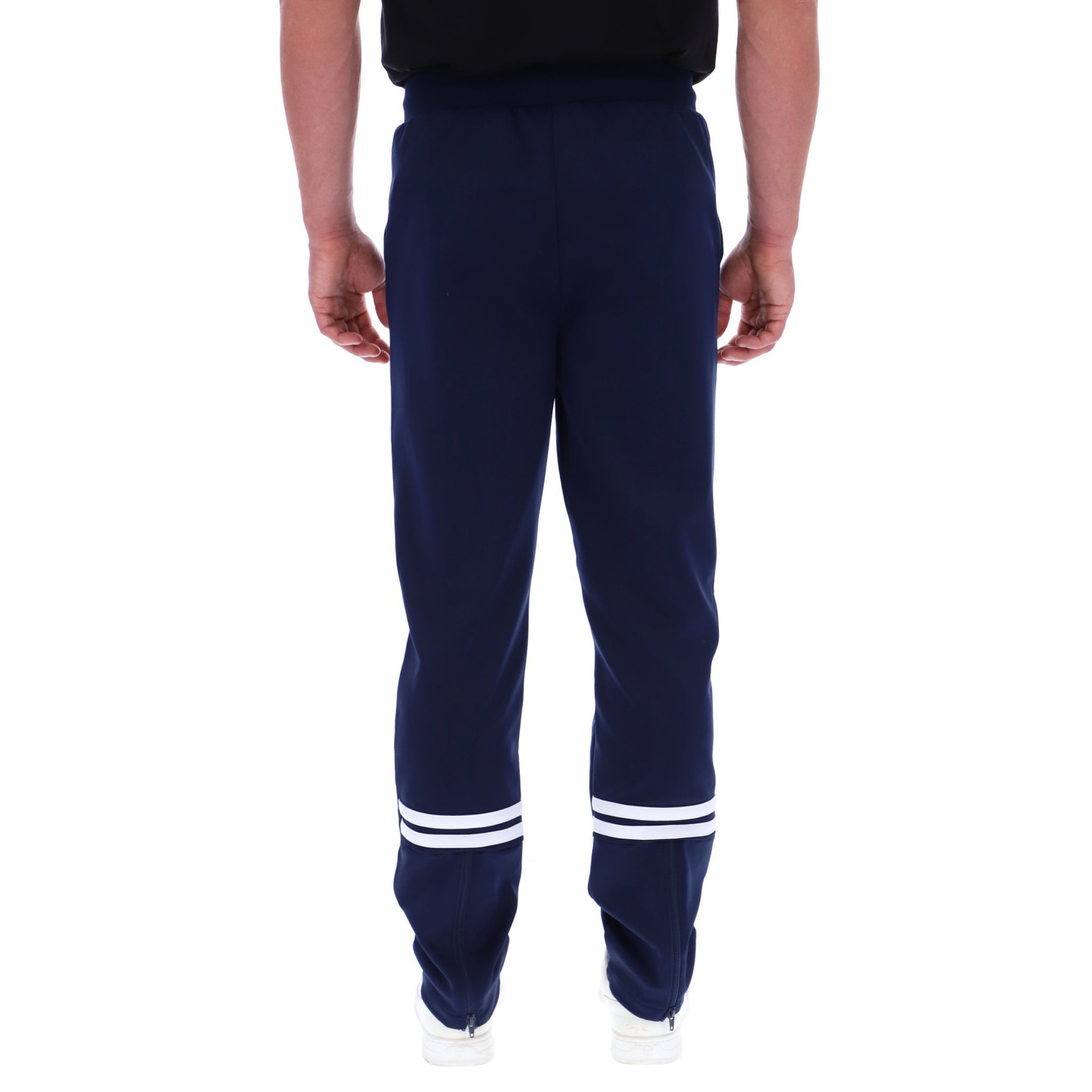Mens Sergio Tacchini Maritime Blue/White Orion Track Pants